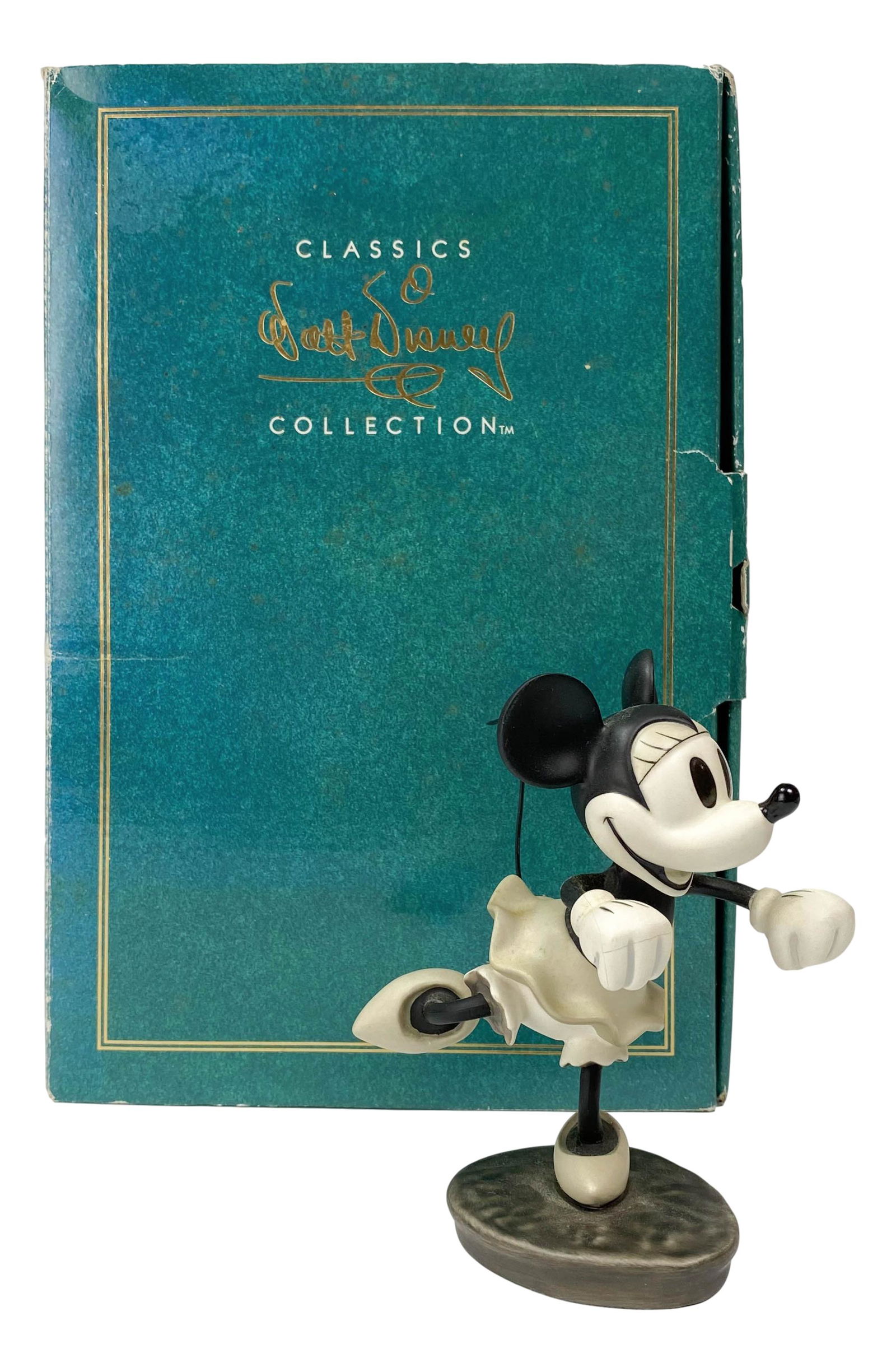 Walt Disney Minnie Mouse Ceramic Figurine Box COA (1 of 8)