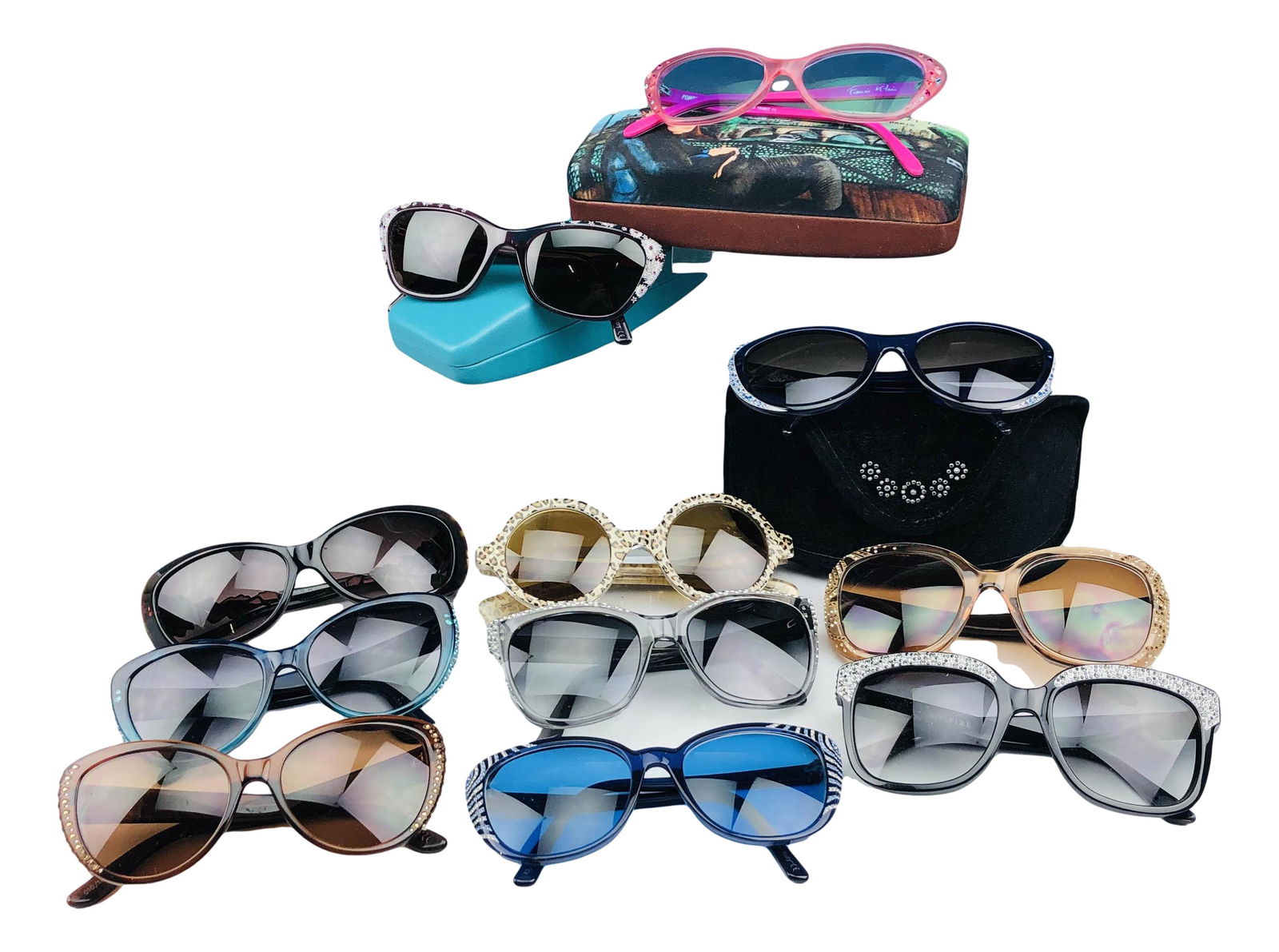 Sospiri Klein & Judith Leiber Sunglasses LOT of 11 (1 of 20)
