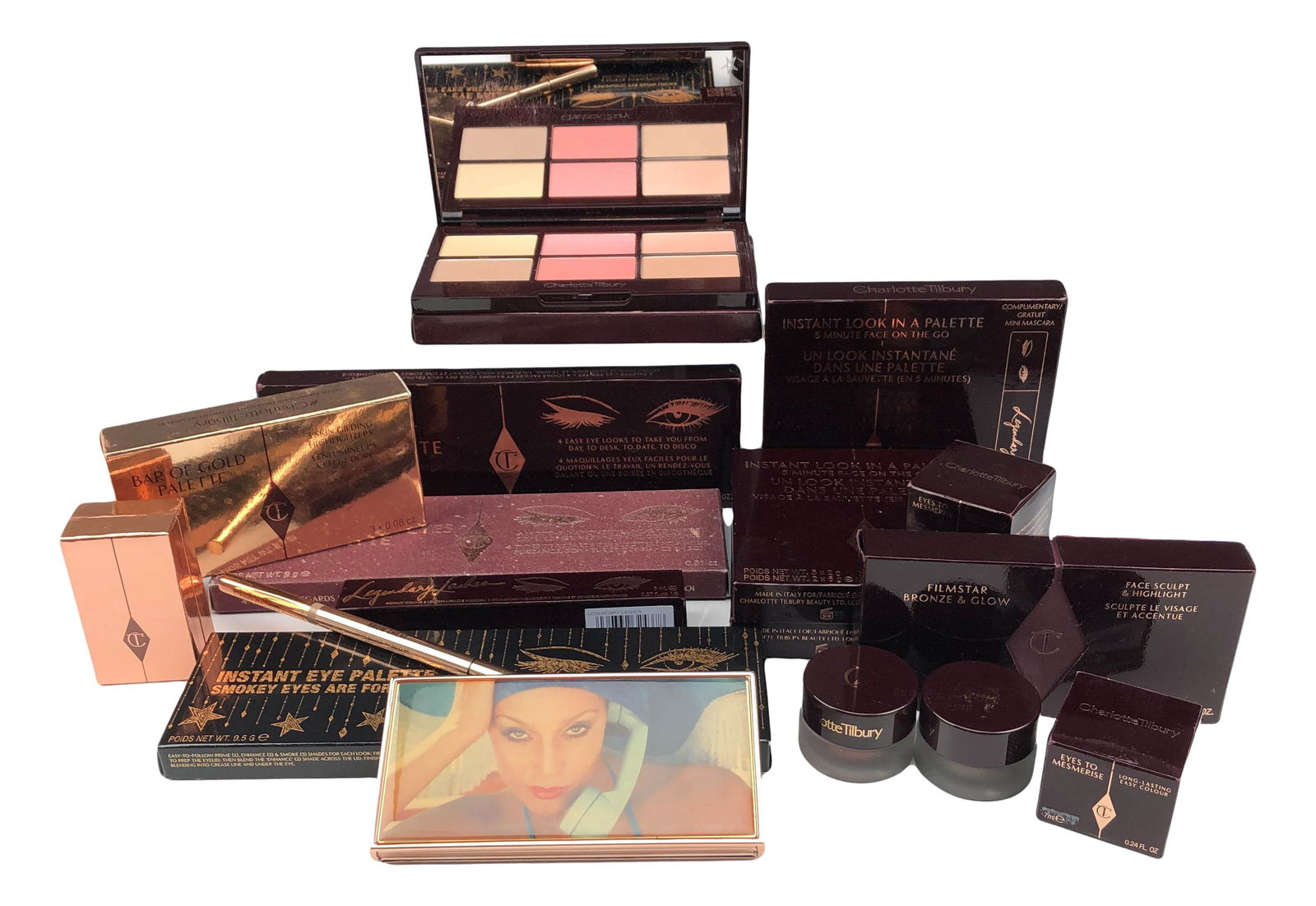 Charlotte Tilbury Bronzer Brush Eyeshadow 18pc LOT (1 of 7)