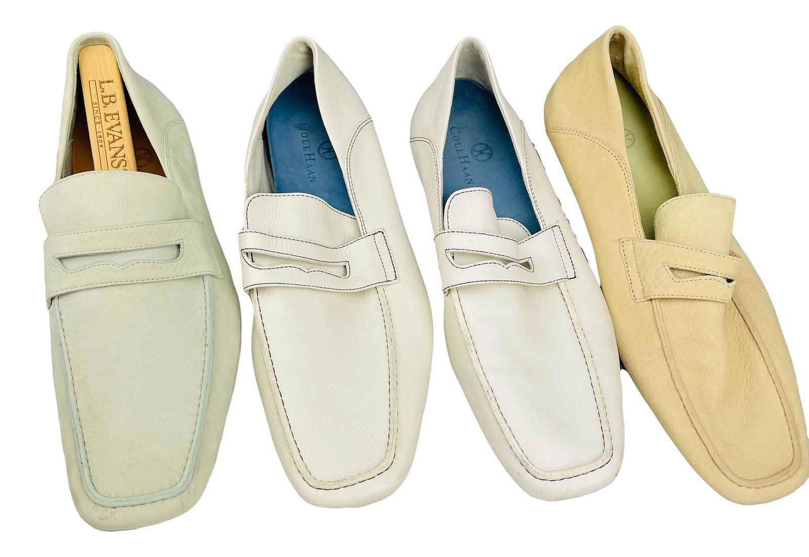 Cole Haan Leather & Suede Loafer Driver Shoes LOT (1 of 5)