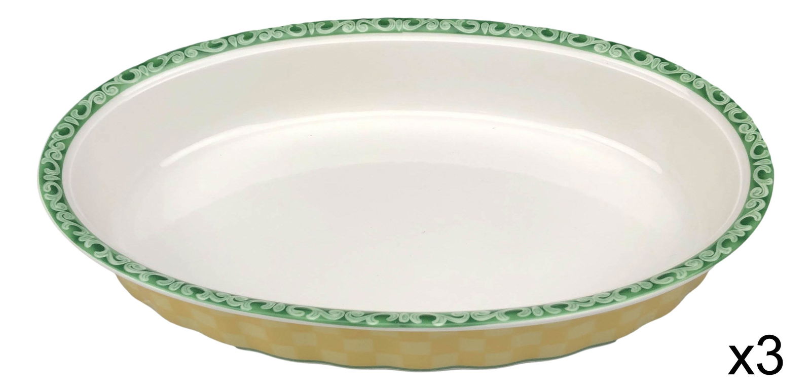 Villeroy & Boch Summerhouse Oval Baking Dish 3pc (1 of 4)