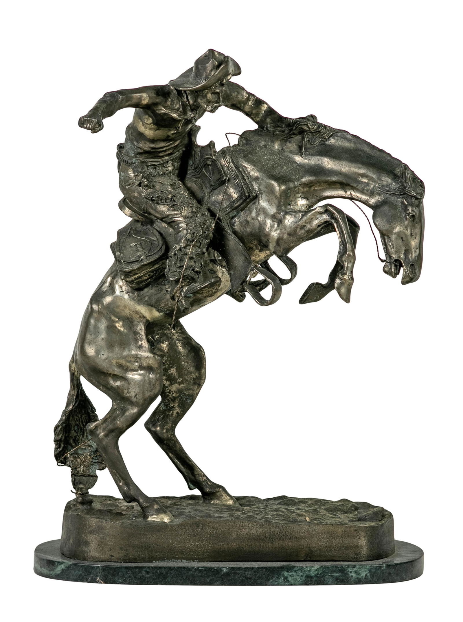 Wooly Chaps Bronze Type After Frederic Remington (1 of 6)