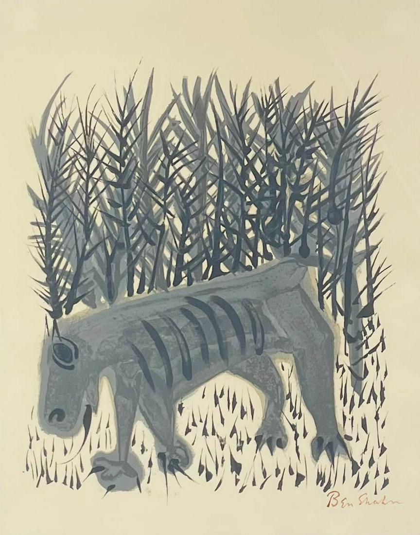 Ben Shahn (American, 1898-1969) Signed Lithograph (1 of 5)