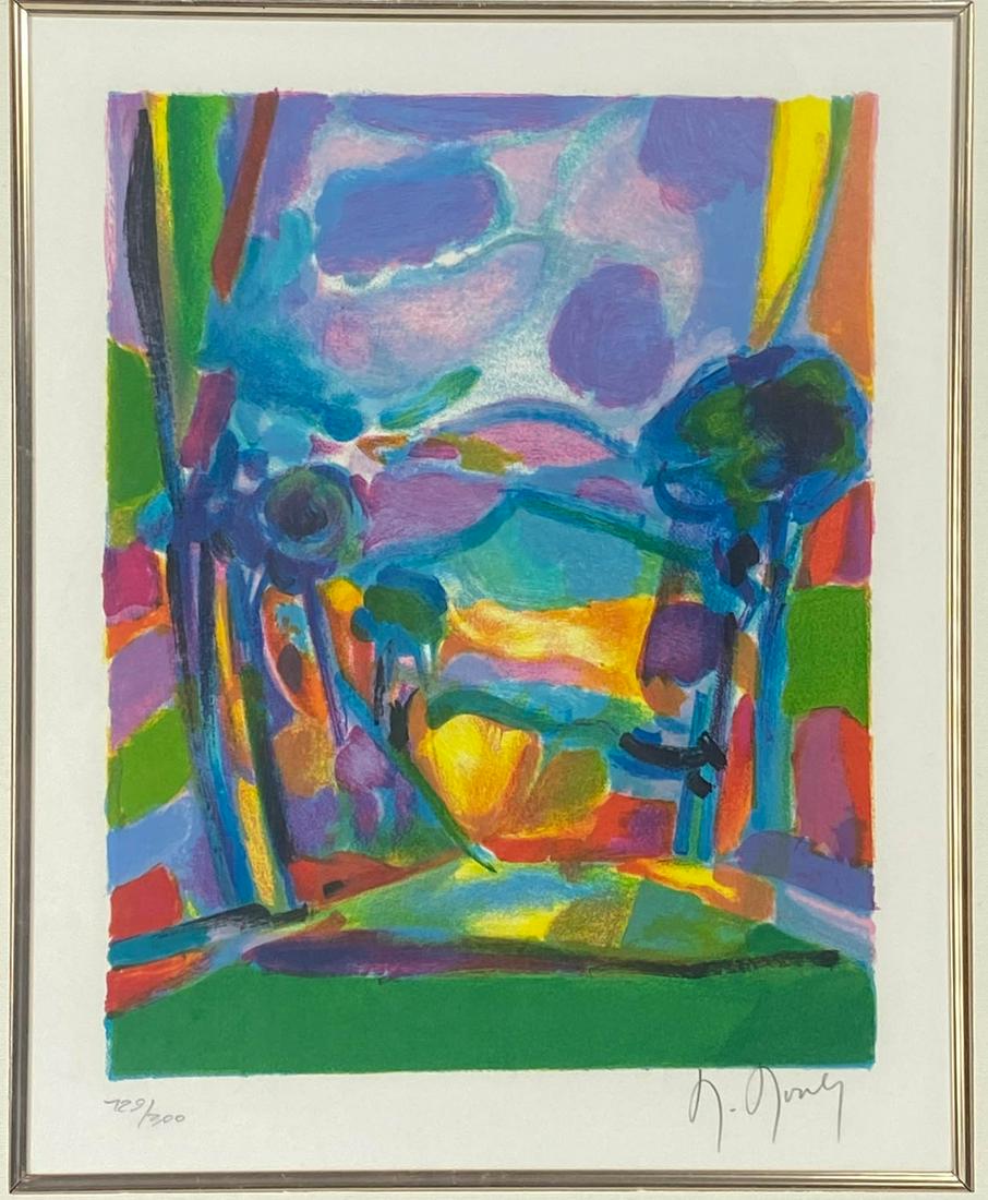 Marcel Mouly 1918-2008 French L/E Modernist Print (1 of 6)
