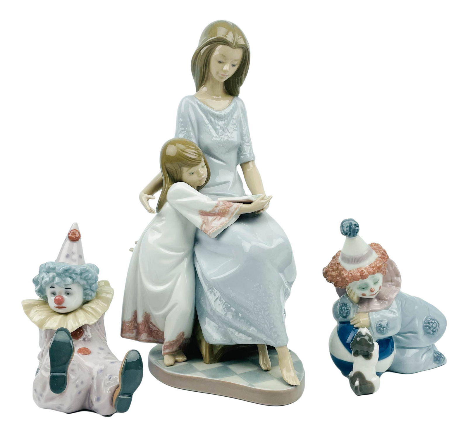 Lladro Tired Friend, Pierrot Puppy & Bedtime Story (1 of 5)