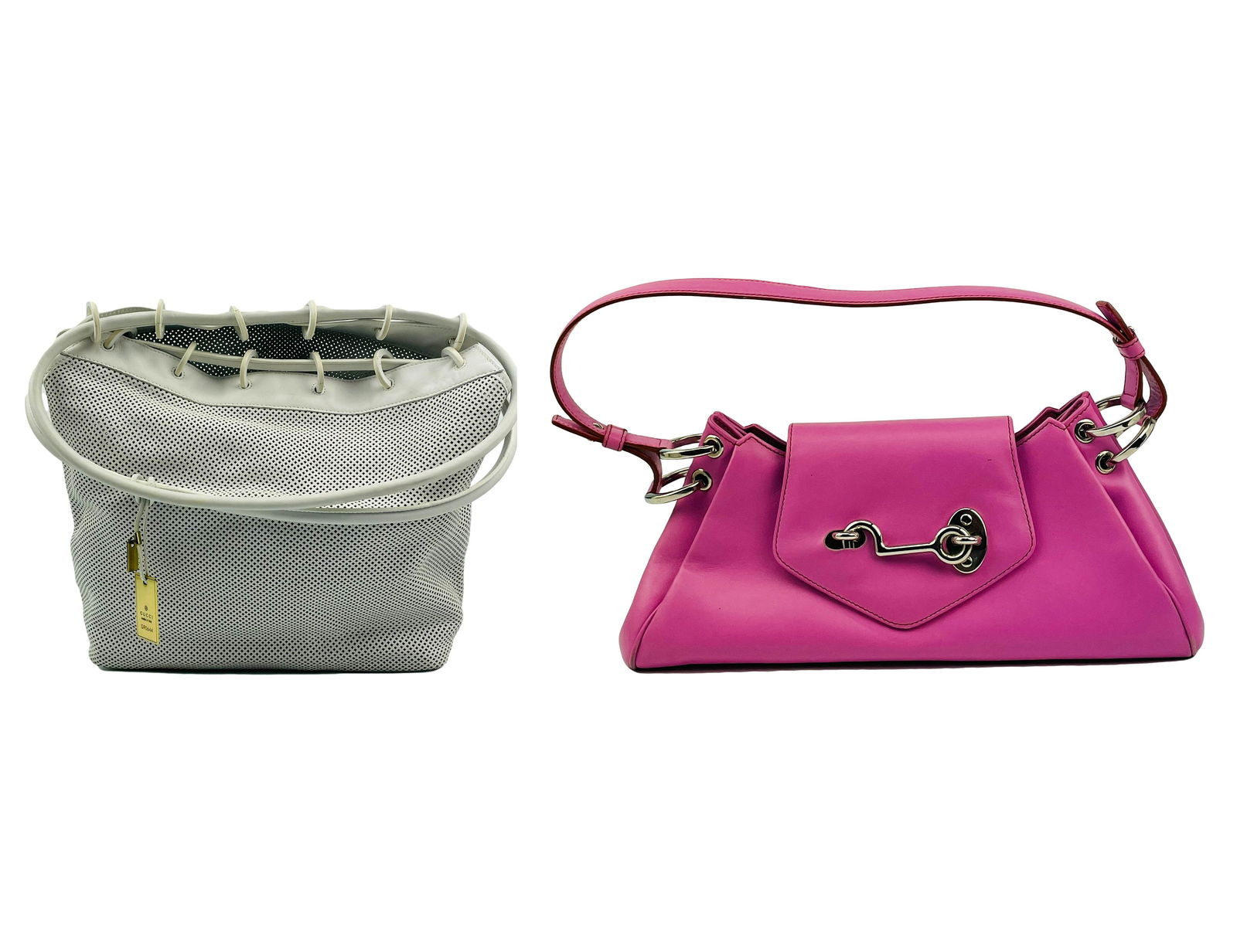 Tanner Krolle & Gucci Woven Leather Bag 2pc LOT (1 of 11)