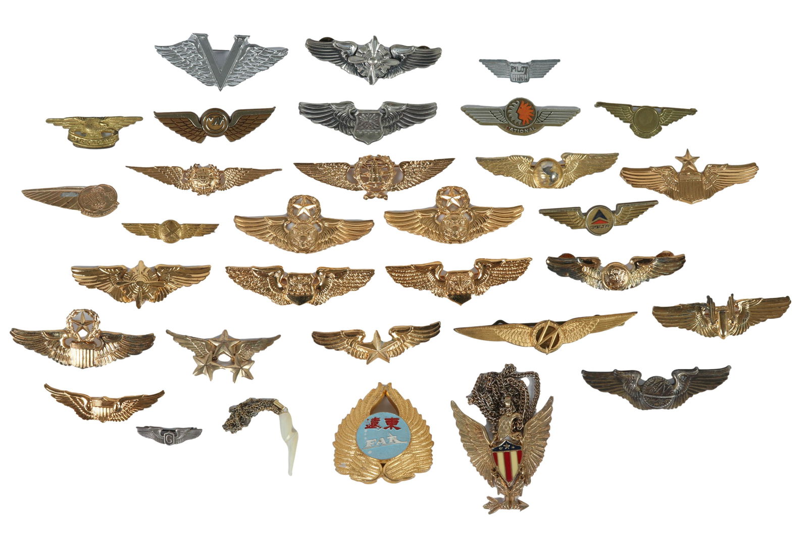 Promotional Pilot Airline Military Badge 35pc LOT (1 of 6)