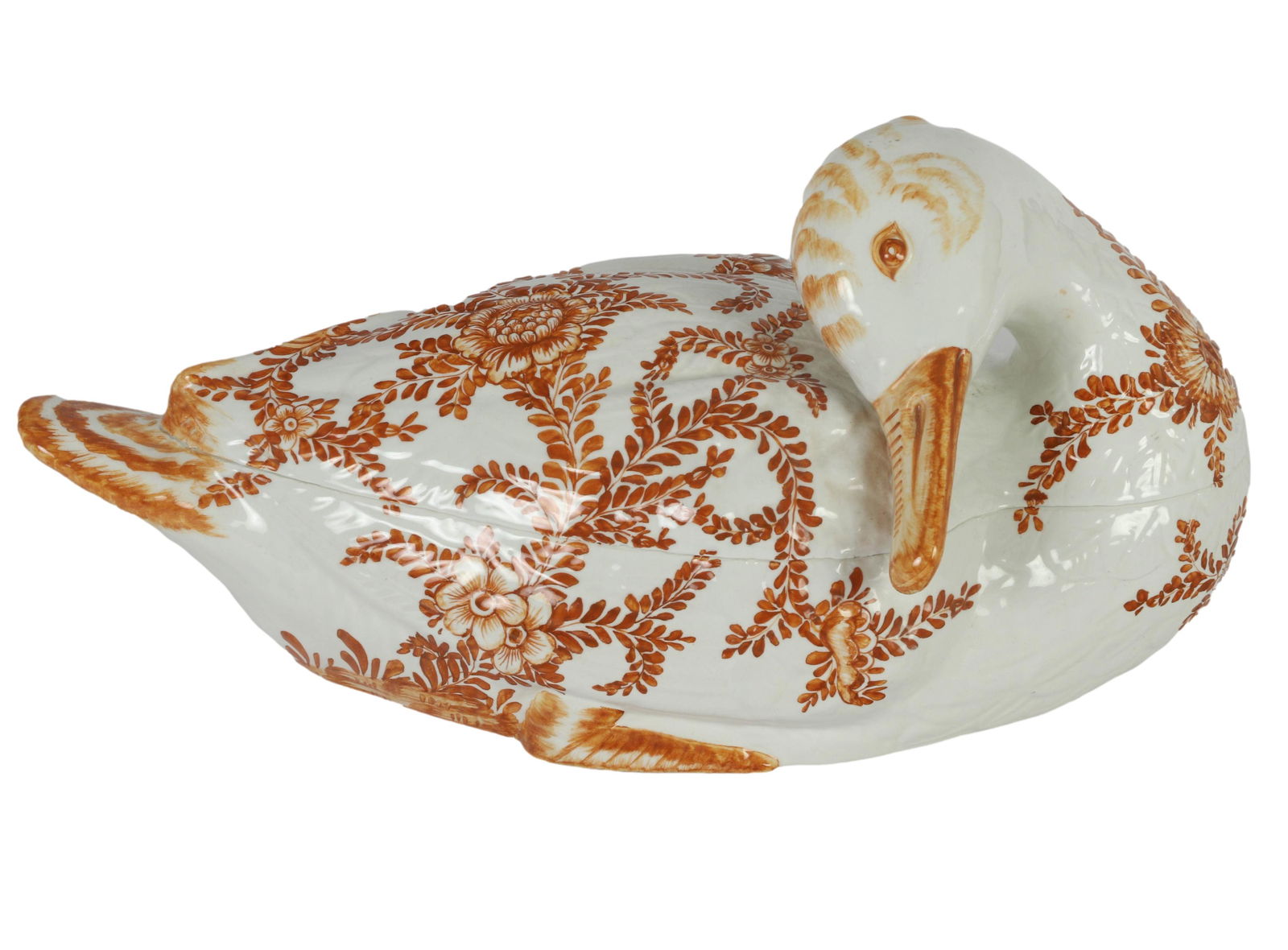 Costa Italy Mid Century Ceramic Duck Bird Tureen (1 of 7)