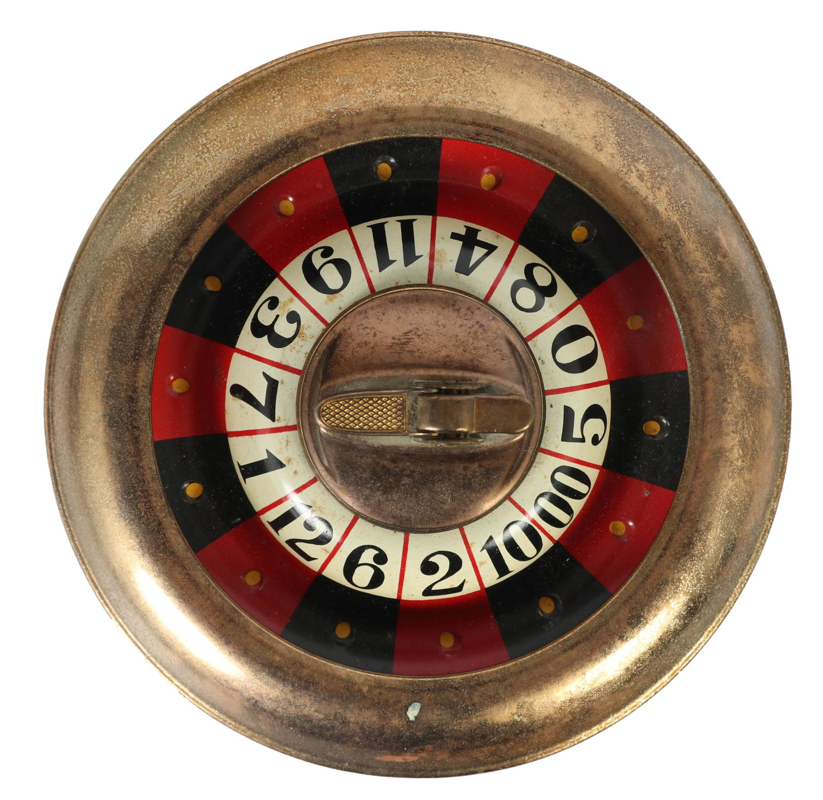 Continental Roulette Wheel Table Cigarette Lighter Oct 12, 2022