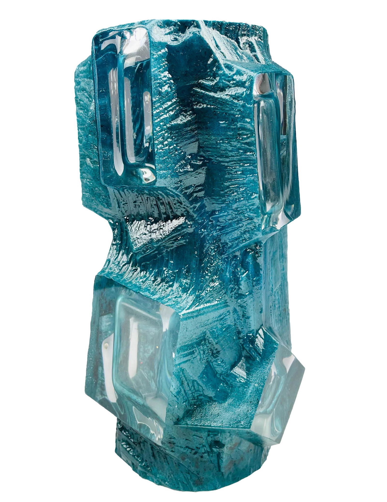 Daum France Cesar Baldaccini Modern Crystal Vase (1 of 5)