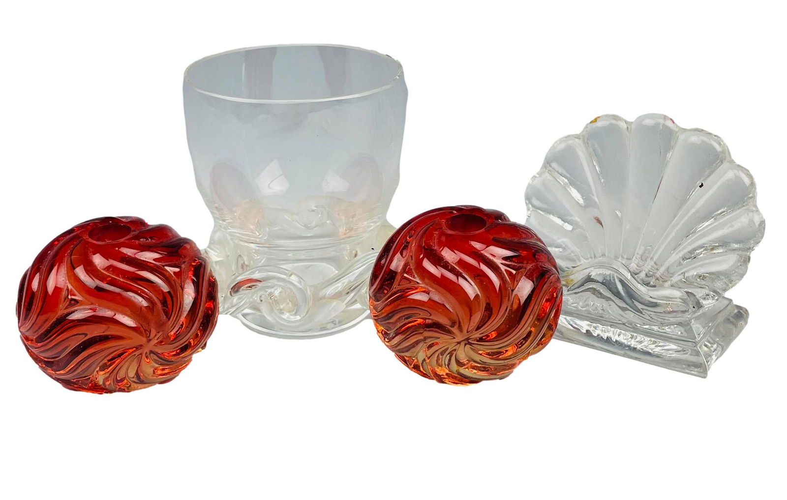 Baccarat French Crystal Assorted 4pc ESTATE LOT (1 of 6)
