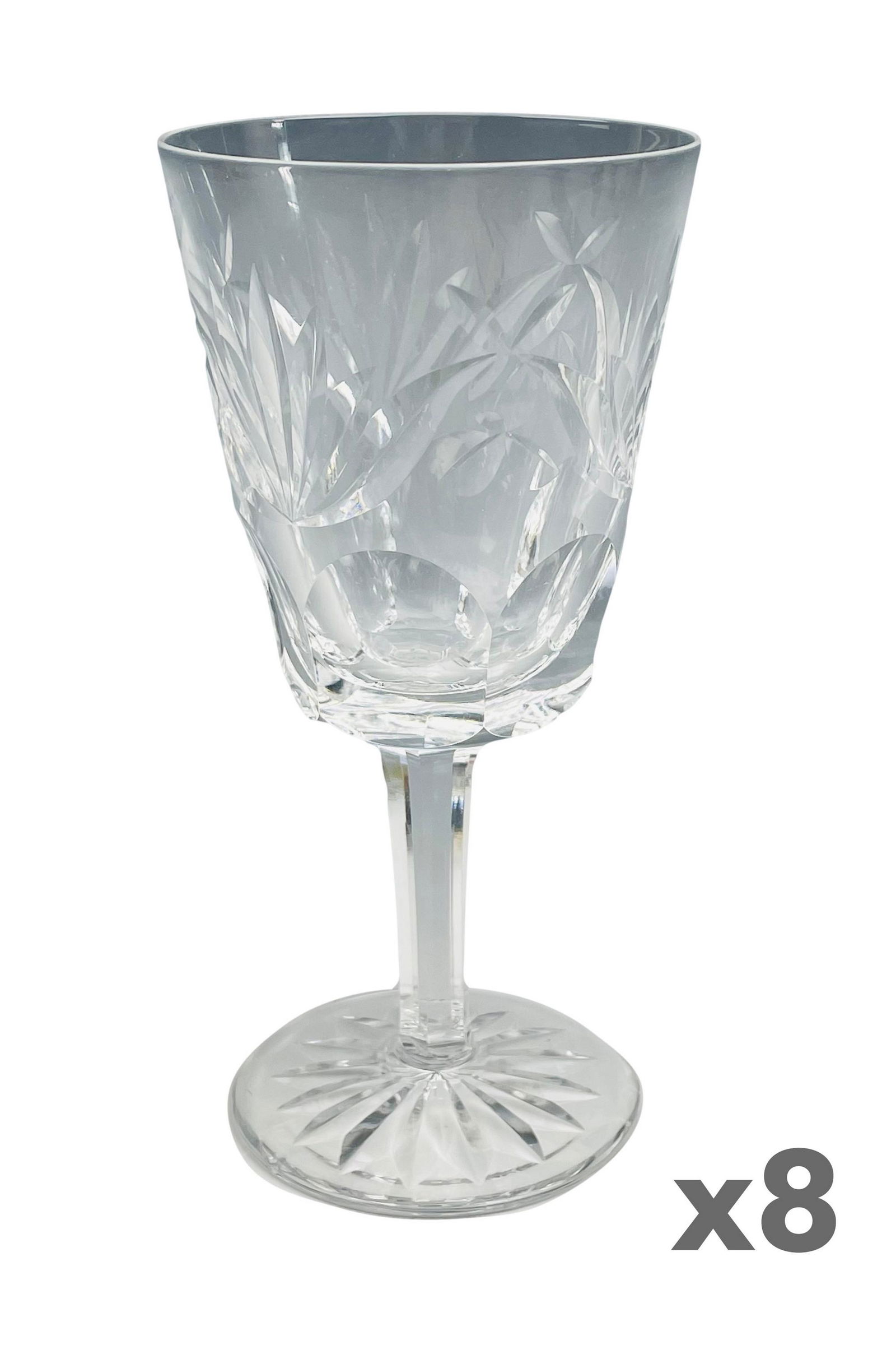 Waterford Crystal 8pc Ashling Water Goblets (1 of 4)