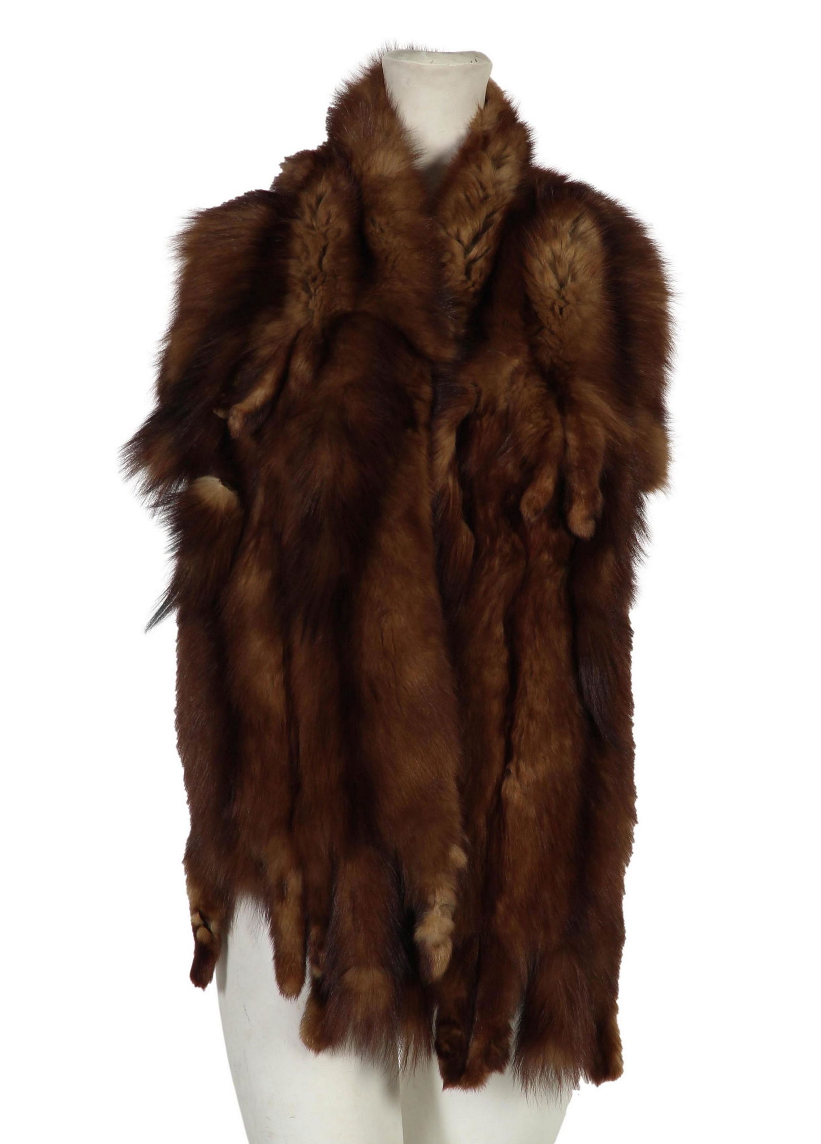 Genuine Mink Stole Pelt Shoulder Ladies Shawl Wrap (1 of 3)