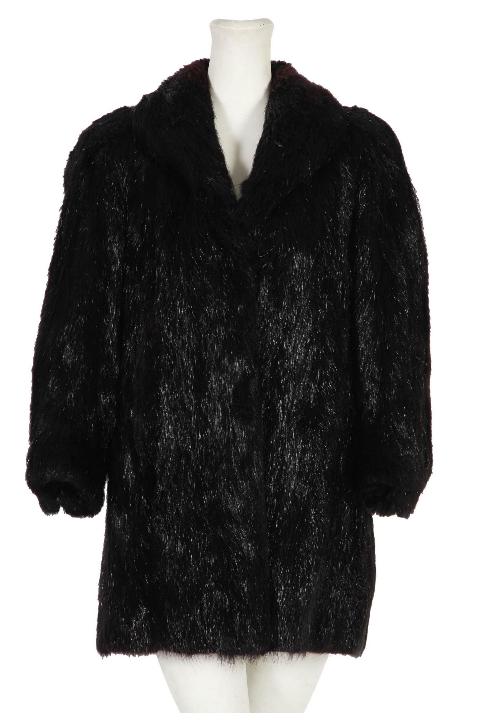 Genuine Dyed Beaver Fur Womens Ladies Coat Jacket (1 of 2)