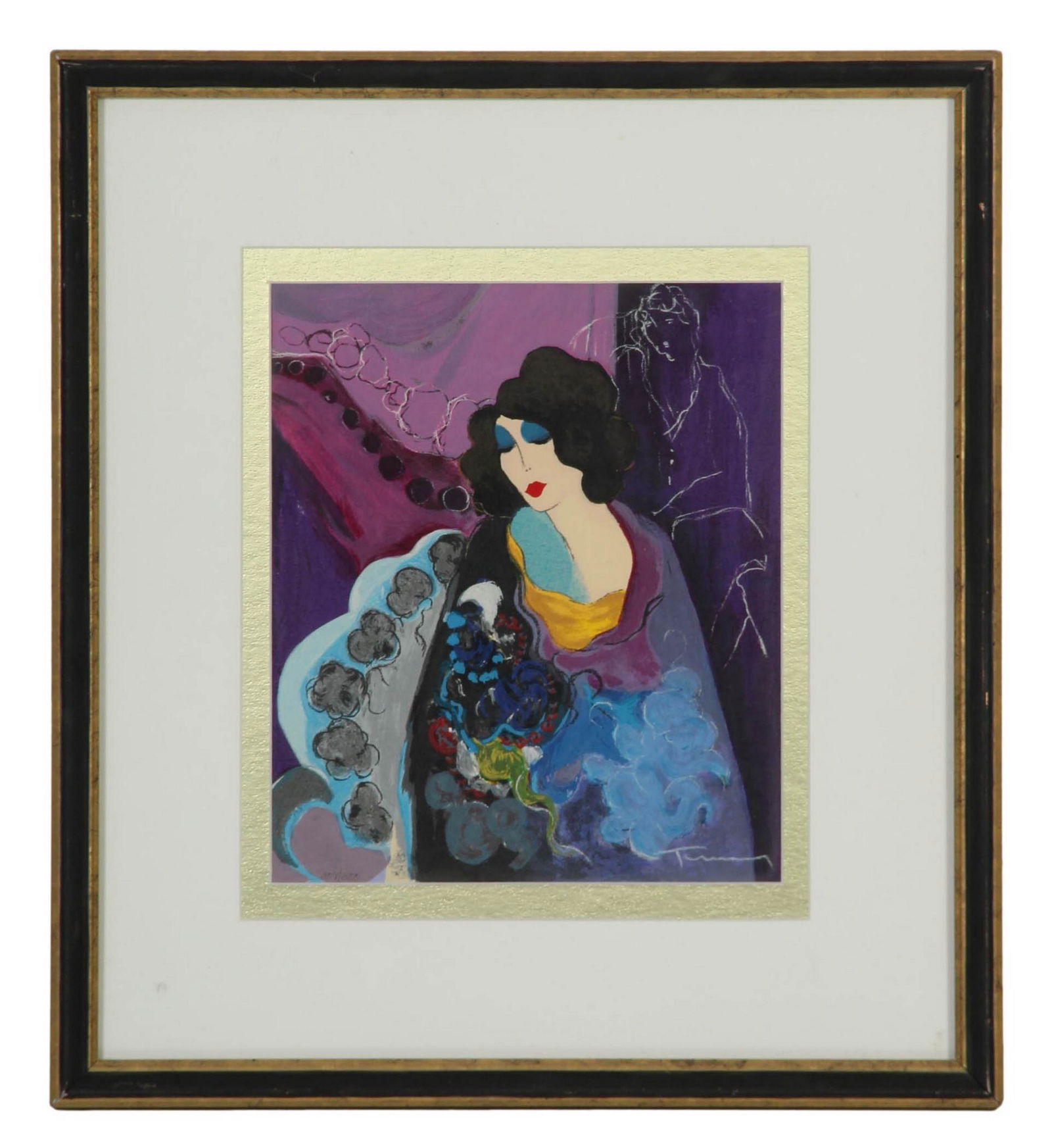 Itzchak Tarkay 1935-2012 Color LE Serigraph SIGNED (1 of 6)