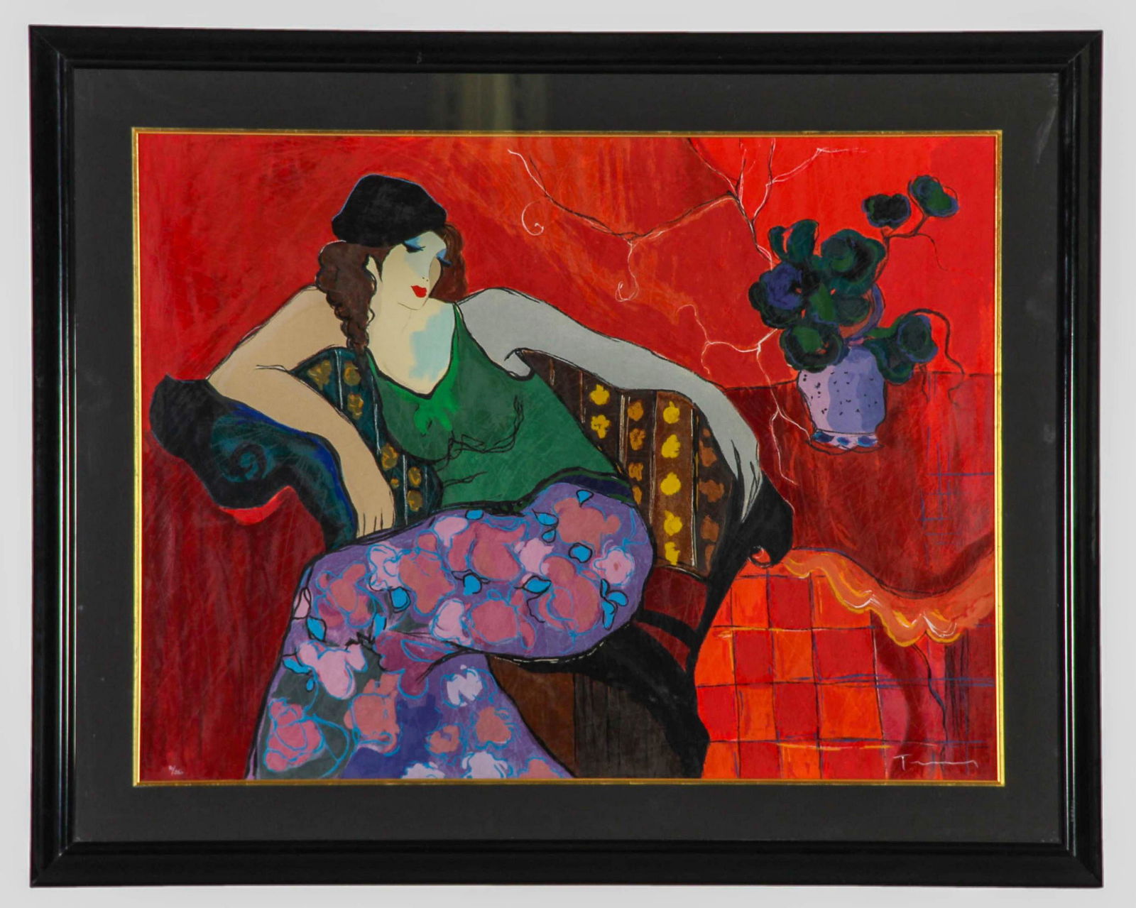 Itzchak Tarkay 1935-2012 Color LE Serigraph SIGNED (1 of 5)