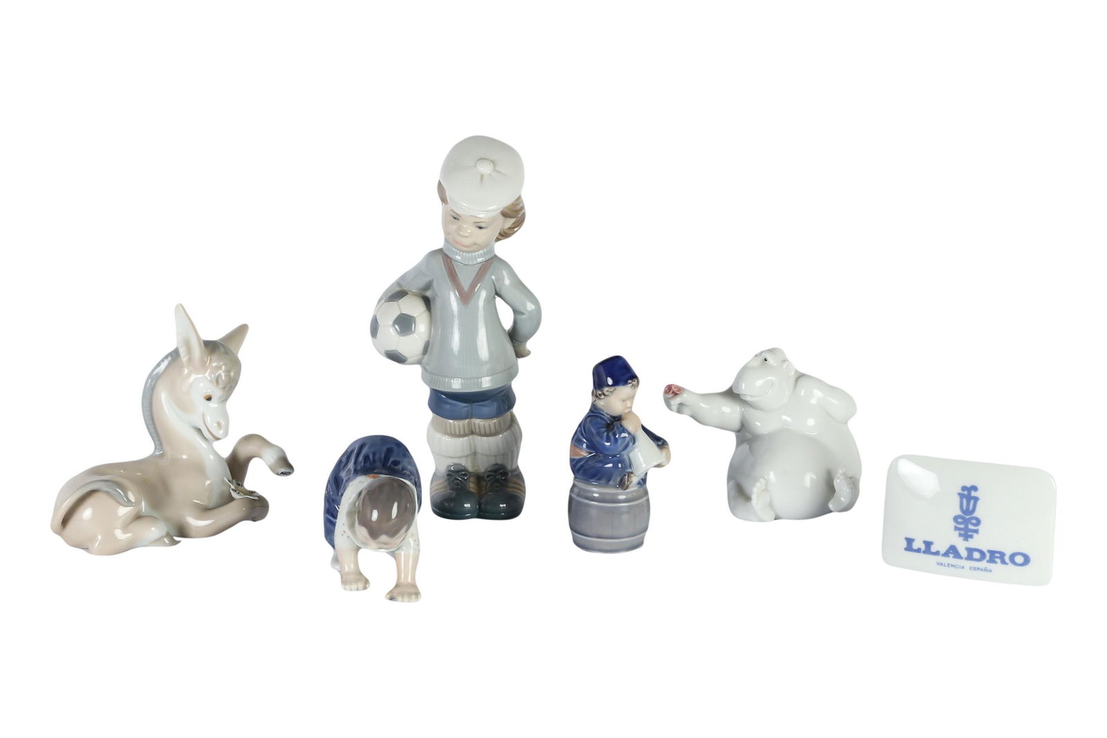 Lladro NAO Royal Copenhagen Fine Figurine 6pc LOT (1 of 6)