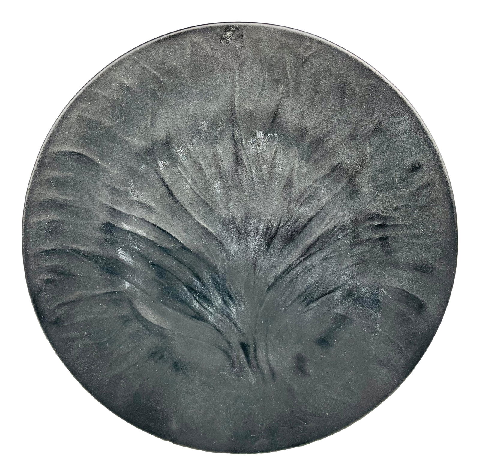 Lalique France Algues Noir Tree of Life 11" Plate (1 of 4)