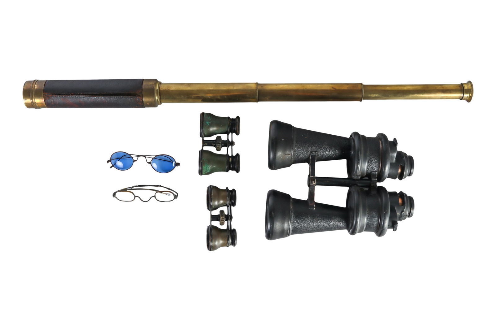 Telescope Binoculars & Spectacles 6pc Estate LOT (1 of 5)