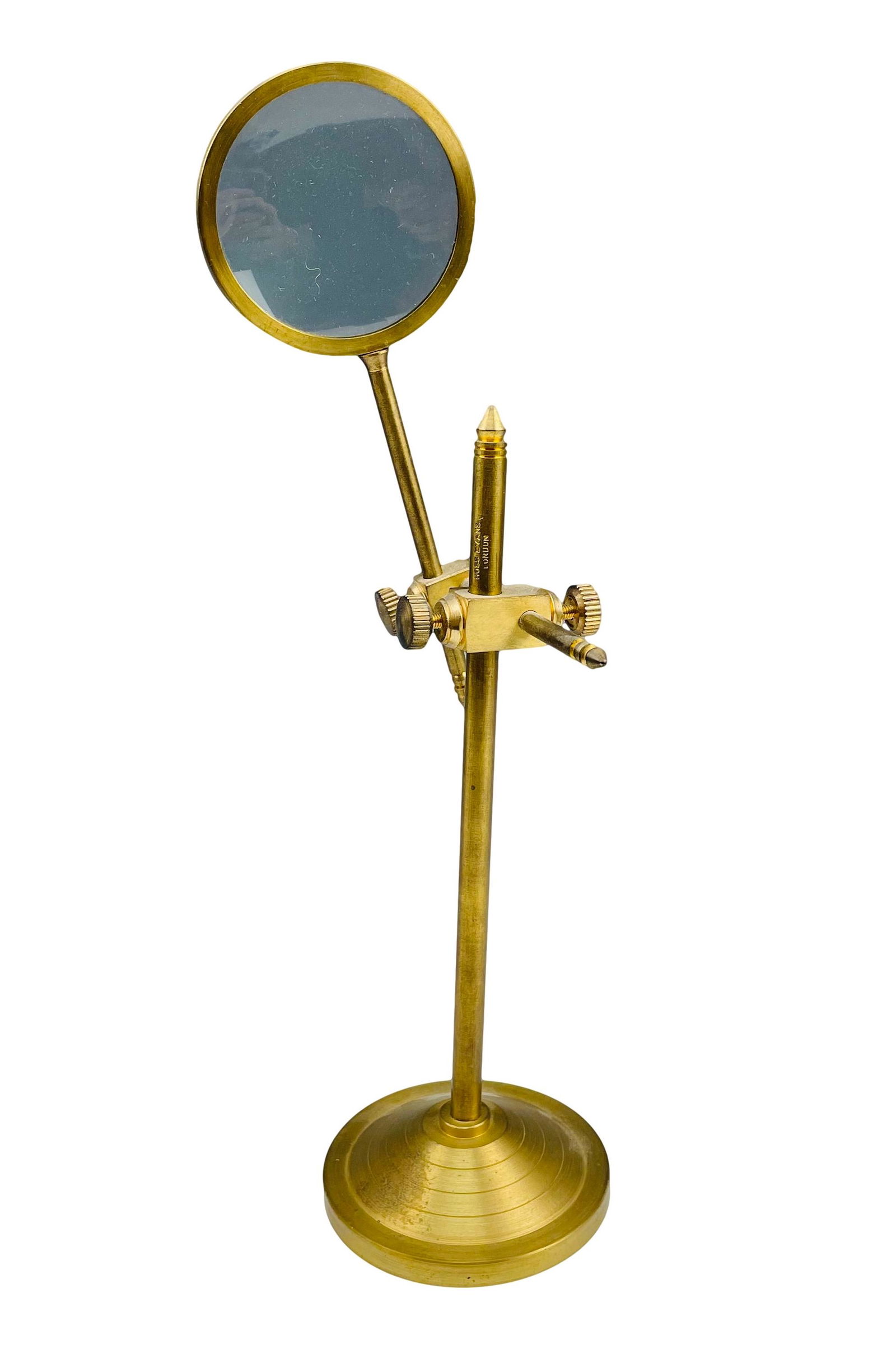Ross Evans London Brass Table Top Magnifying Glass (1 of 5)