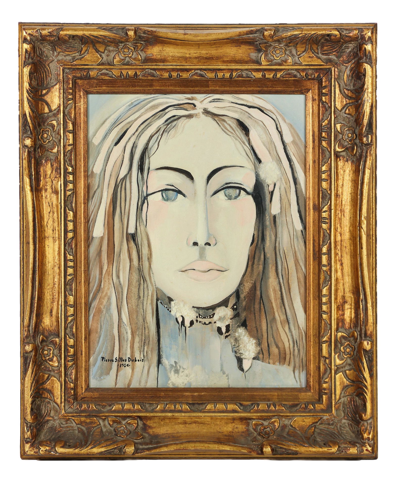 Pierre Gilles Dubois 1938-1995 Portrait Painting (1 of 5)