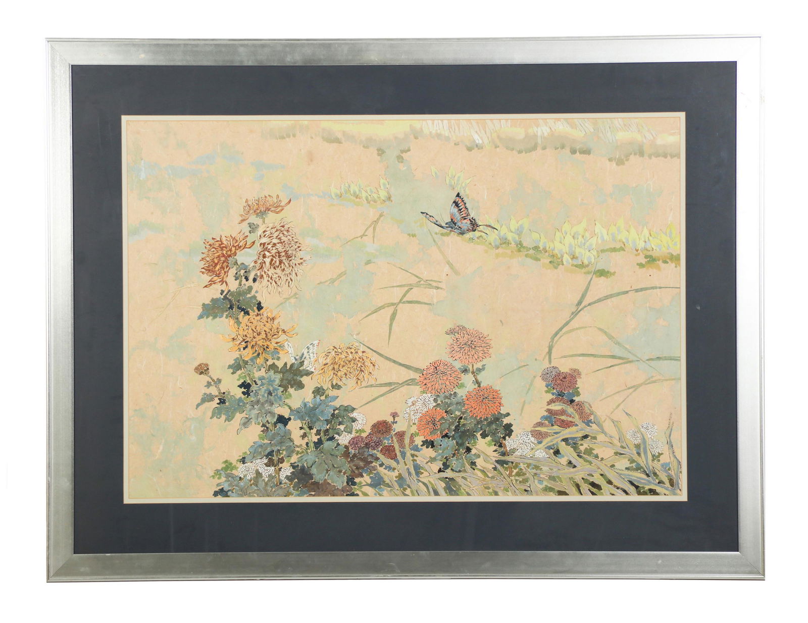 Peter Hsu 1931-2016 Floral Watercolor Painting (1 of 3)