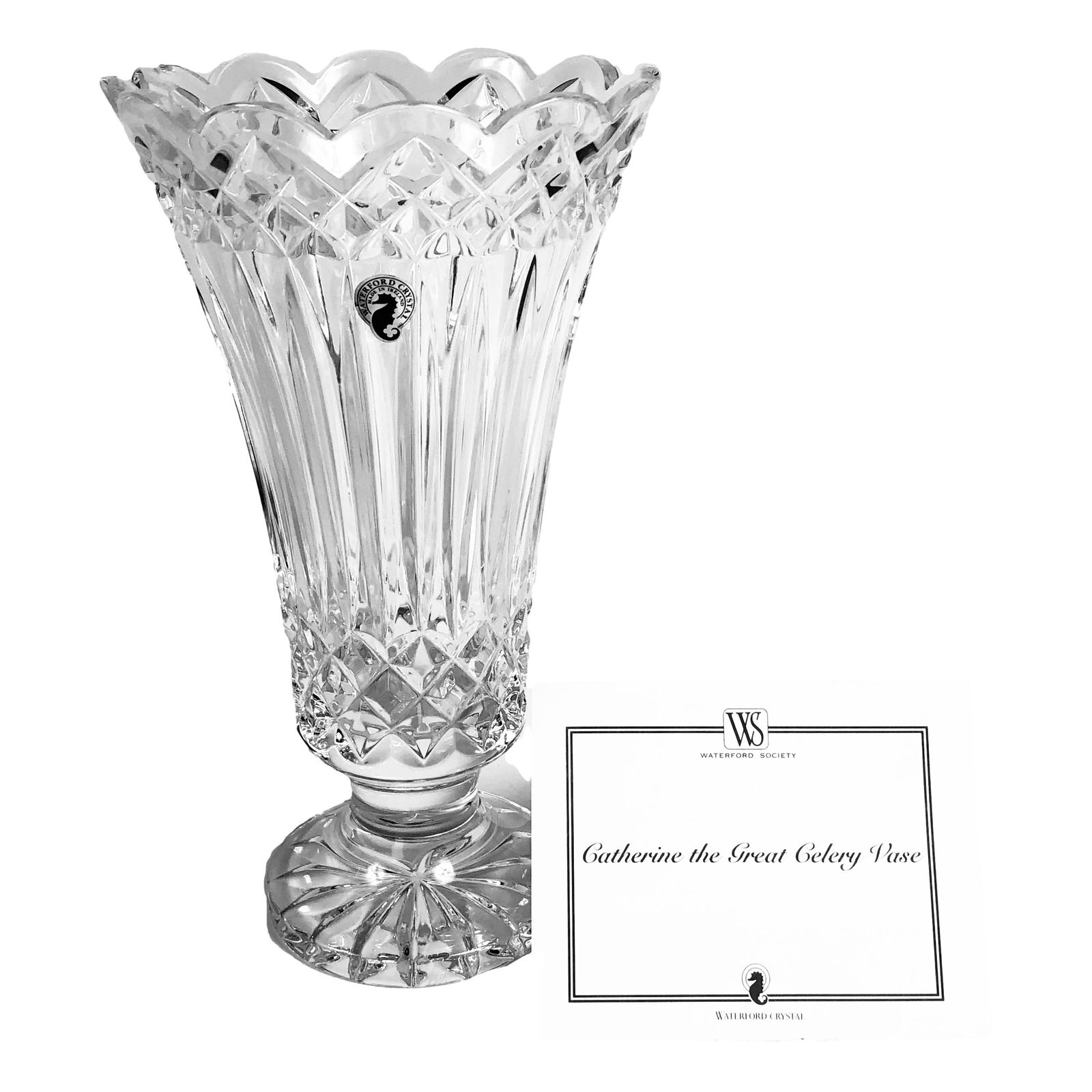 Waterford Catherine The Great LE Celery Vase w Box (1 of 6)