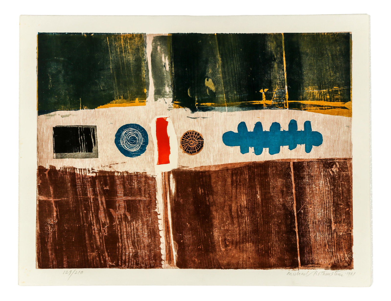 Michael Rothenstein 1908-1993 Lithograph SIGNED (1 of 5)