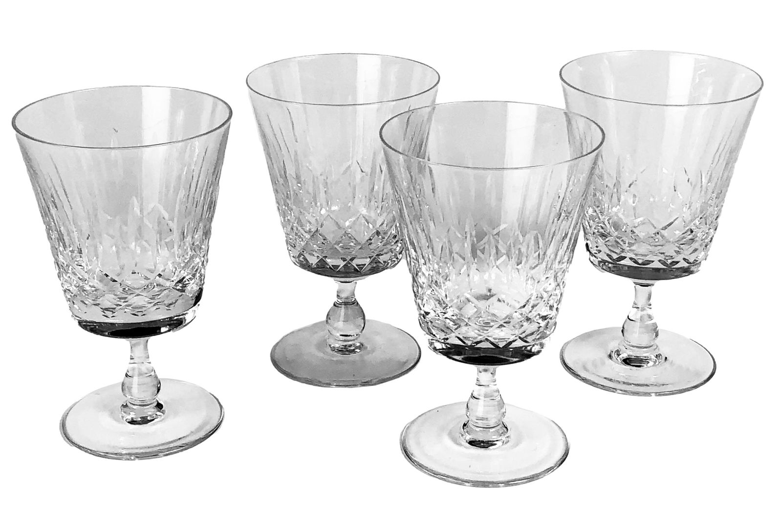 Edinburgh Scottish Crystal Appin Water Goblets SET (1 of 4)