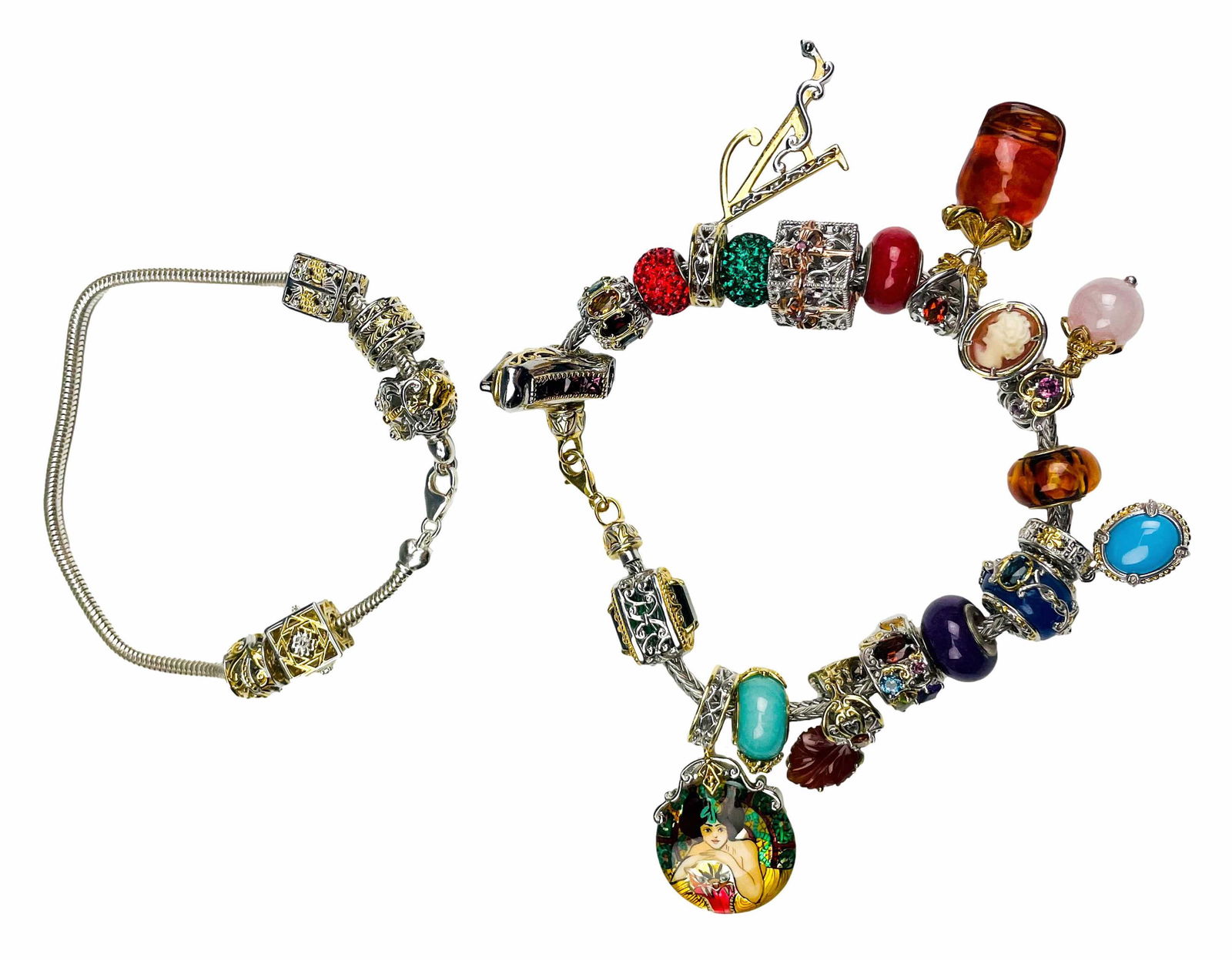 Heidi Daus Multicolor Crystal Wrist Watch Bracelet (1 of 5)