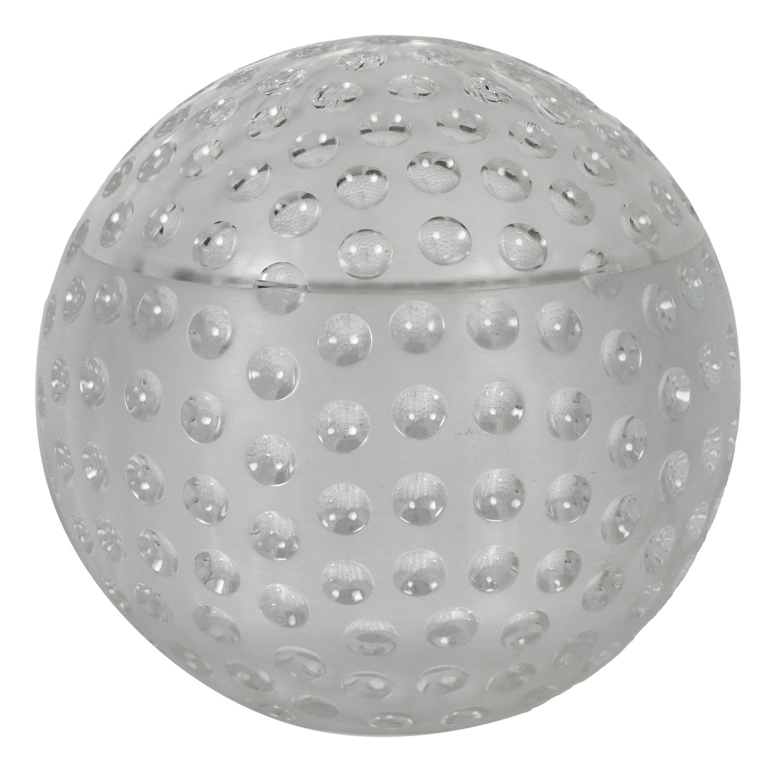Mid Century Grainware Lucite Golf Ball Ice Bucket (1 of 4)