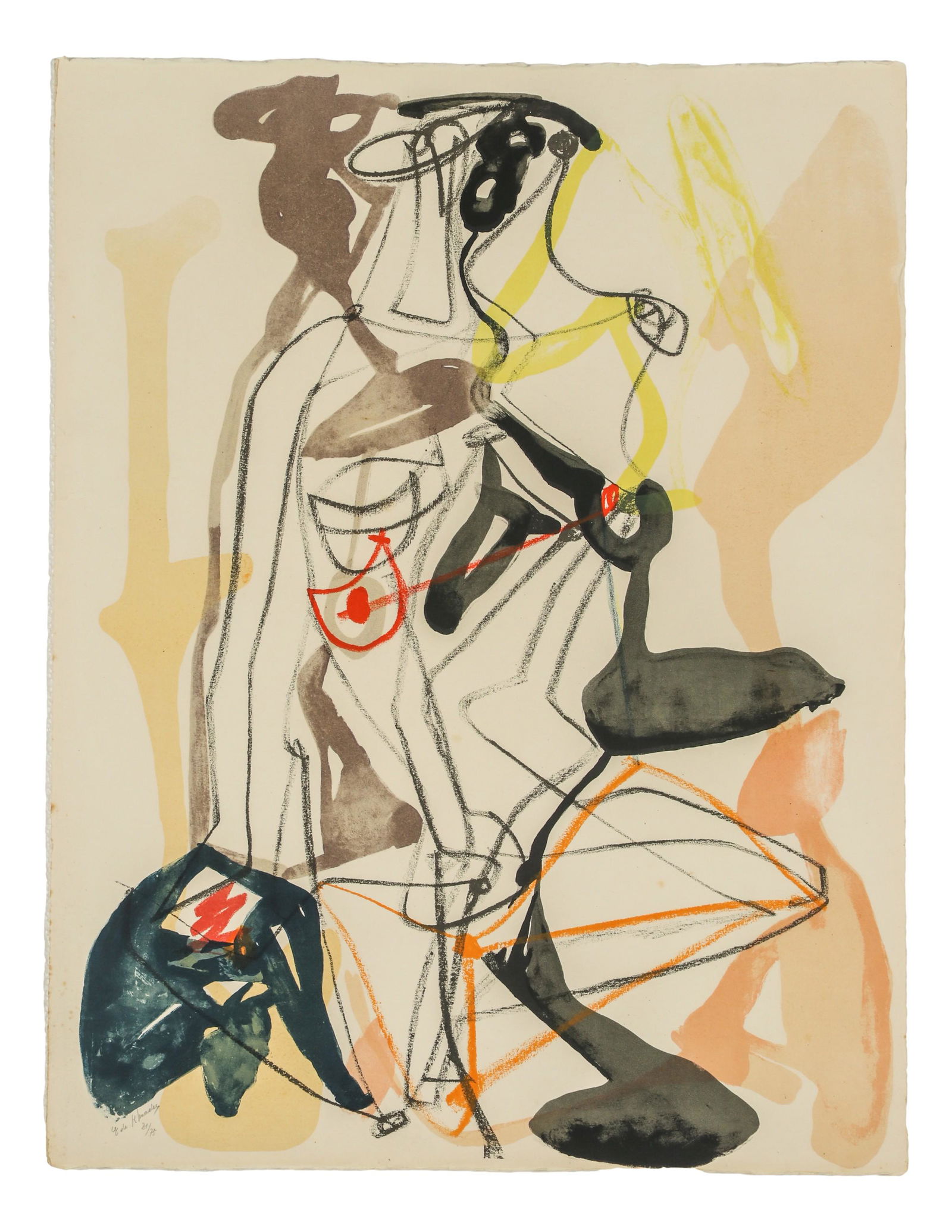 Eugene Kermadec 1899-1976 Untitled Litho LE SIGNED (1 of 5)