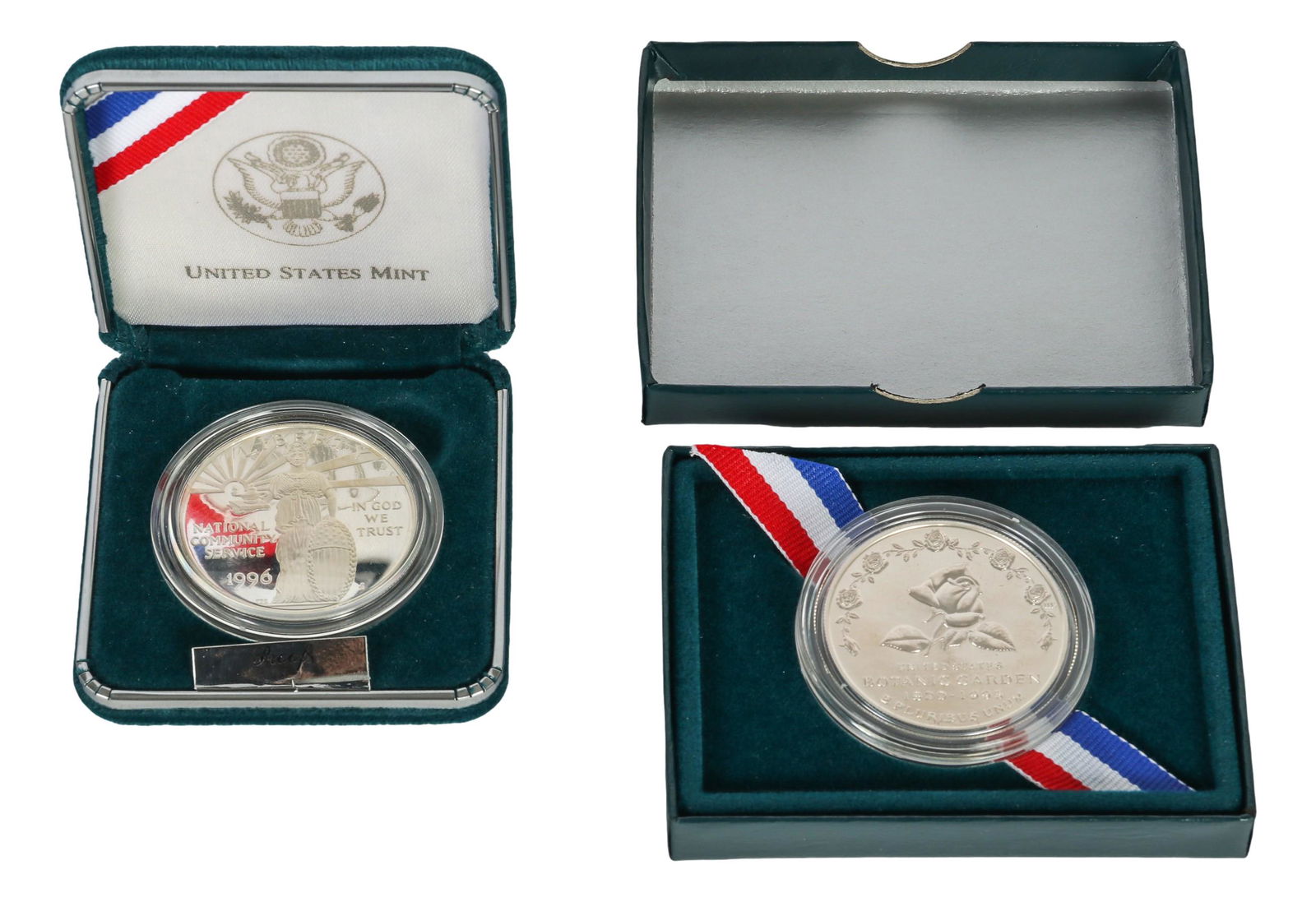 National Community Service One Dollar Coin 2pc LOT (1 of 4)