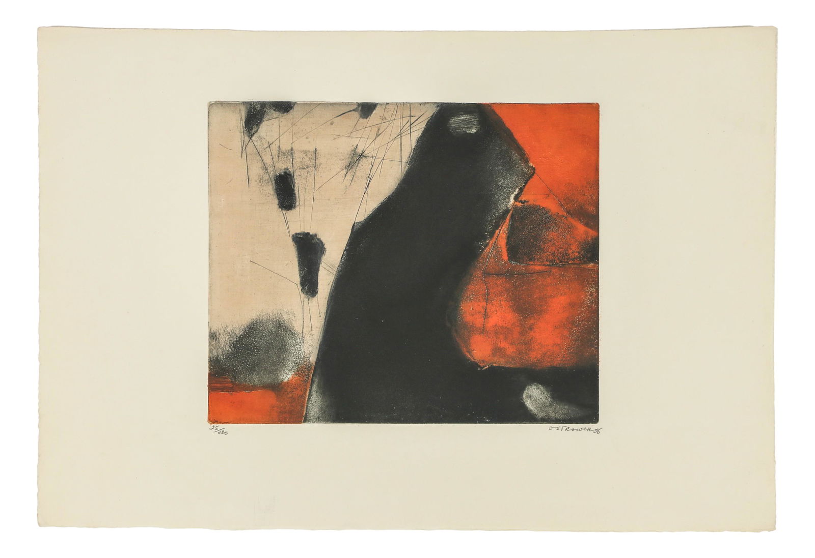 Fayga Ostrower 1920-2001 Color Lithograph SIGNED (1 of 5)