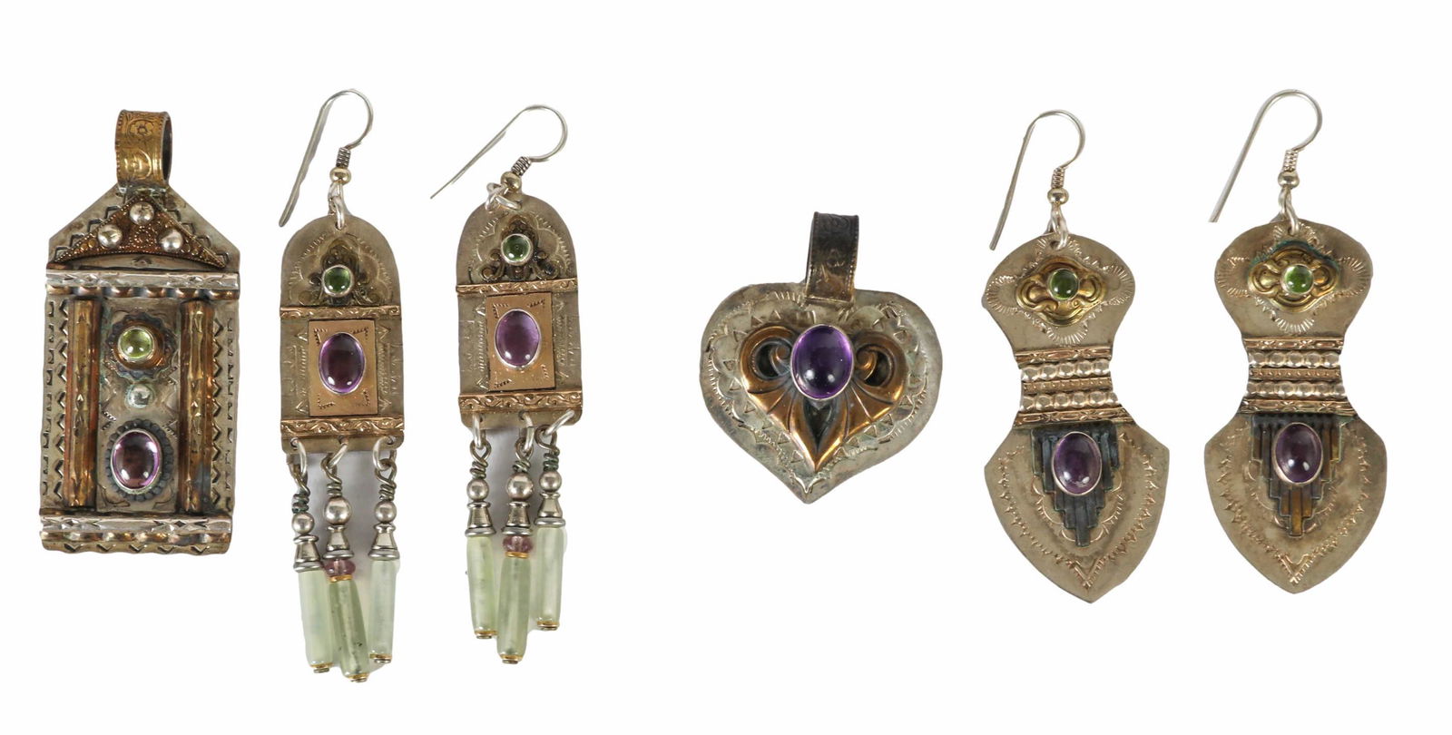 Mystery Maker Sterling Bejeweled Earrings Pendant (1 of 5)