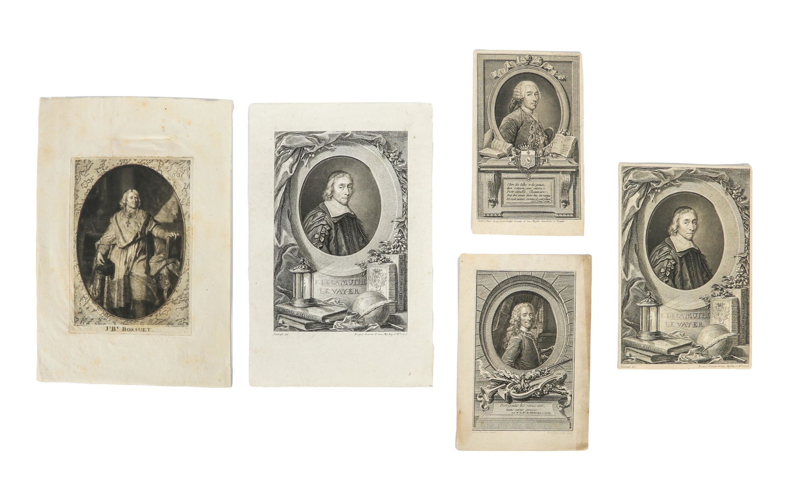 17C Portrait Etchings Of French Old Masters LOT (1 of 5)