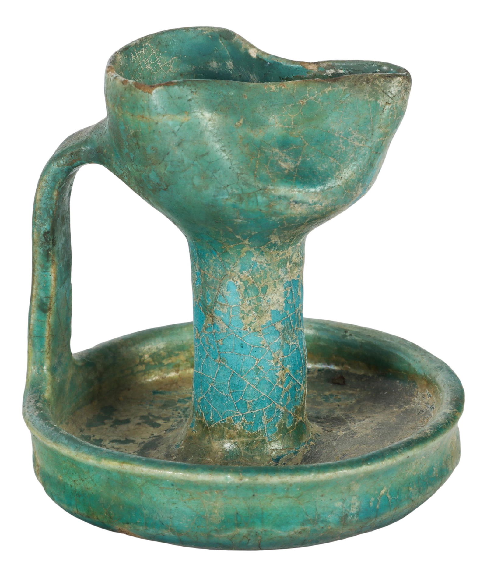 Art & Crafts Art Pottery Chamber candle holder (1 of 4)