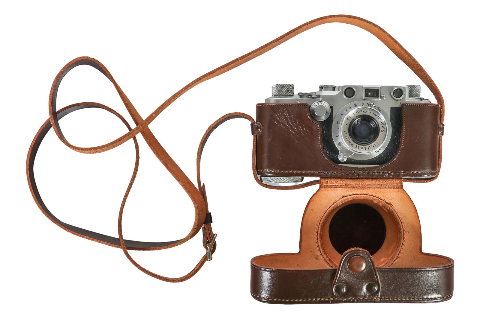 Leica Ernst Leitz Wetzlar Camera w/ Summaron Lens (1 of 4)