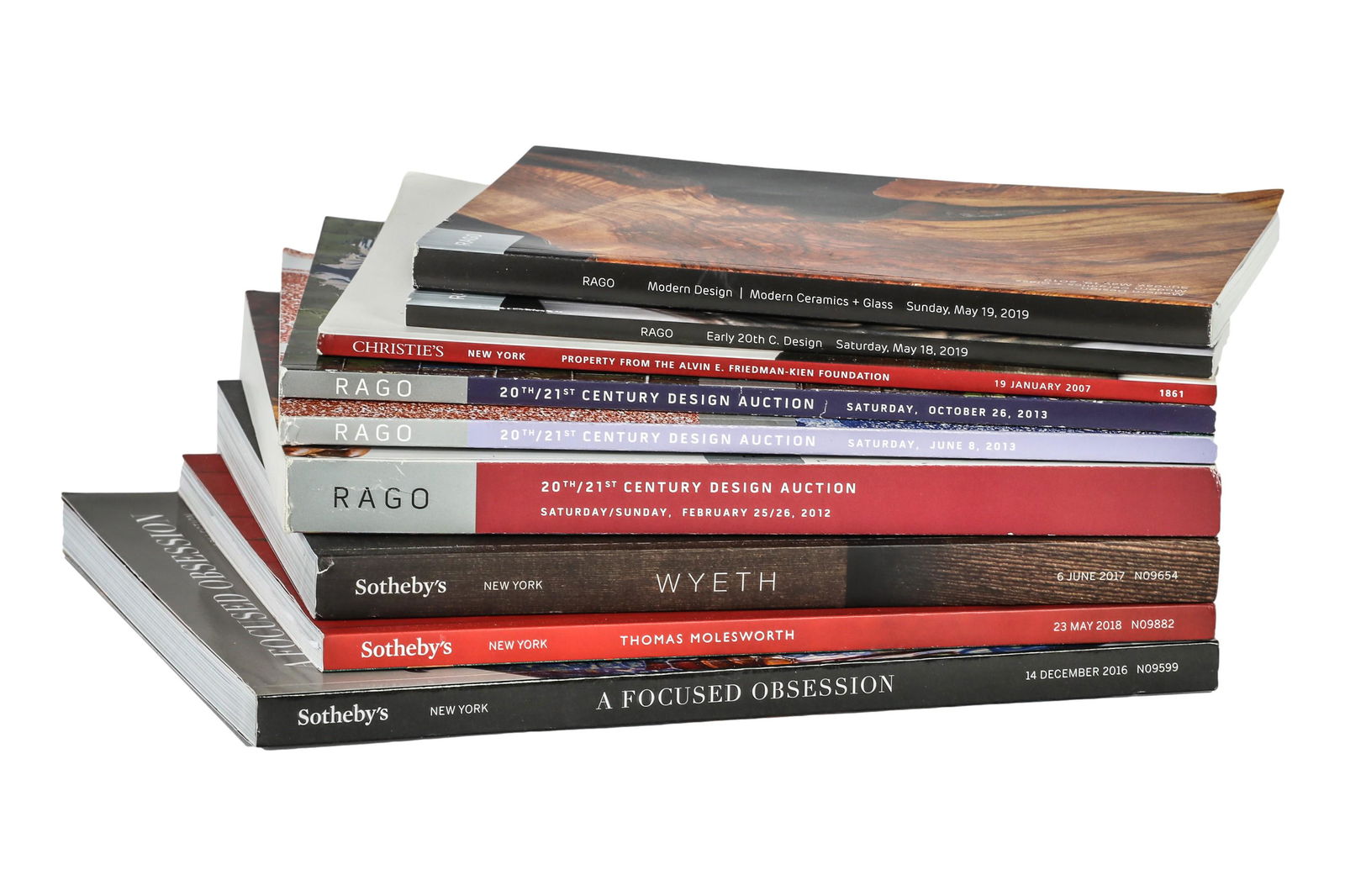 Collection of Sotheby's & Rago Auction Catalogs (1 of 4)