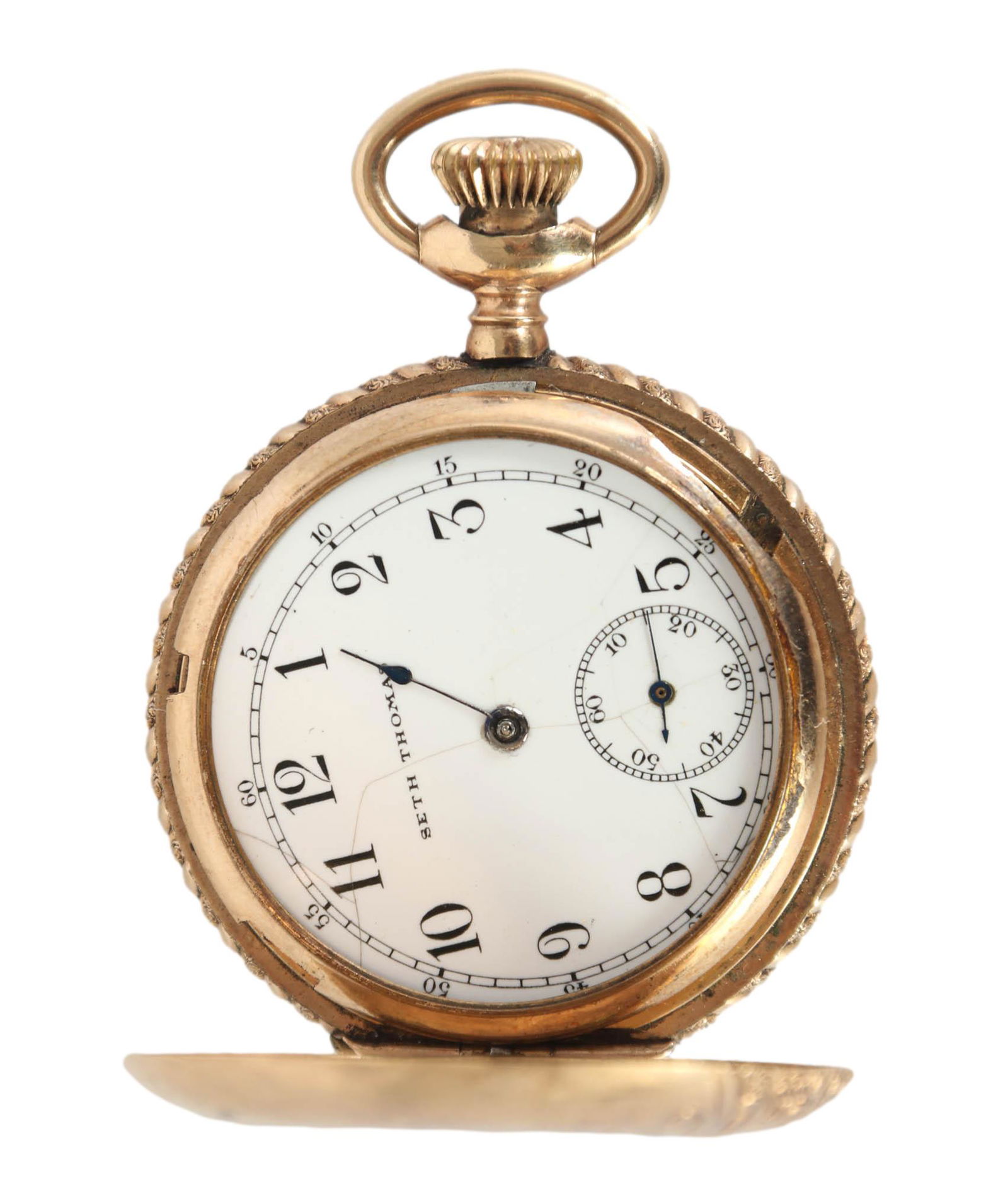 Antique Seth Thomas Gold Filled Men's Pocket Watch (1 of 3)