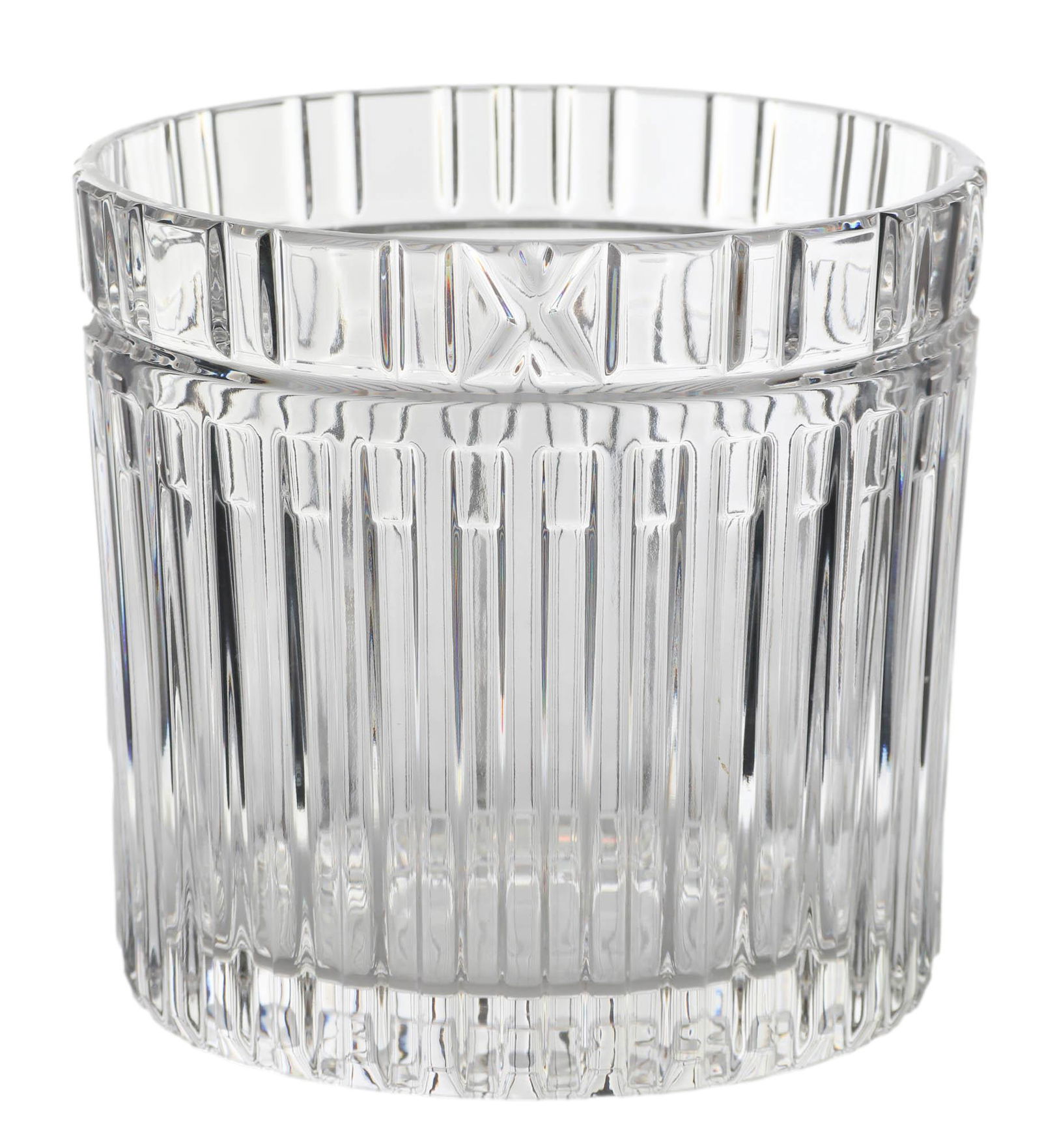 Tiffany Co Crystal Atlas Barware Champagne Bucket