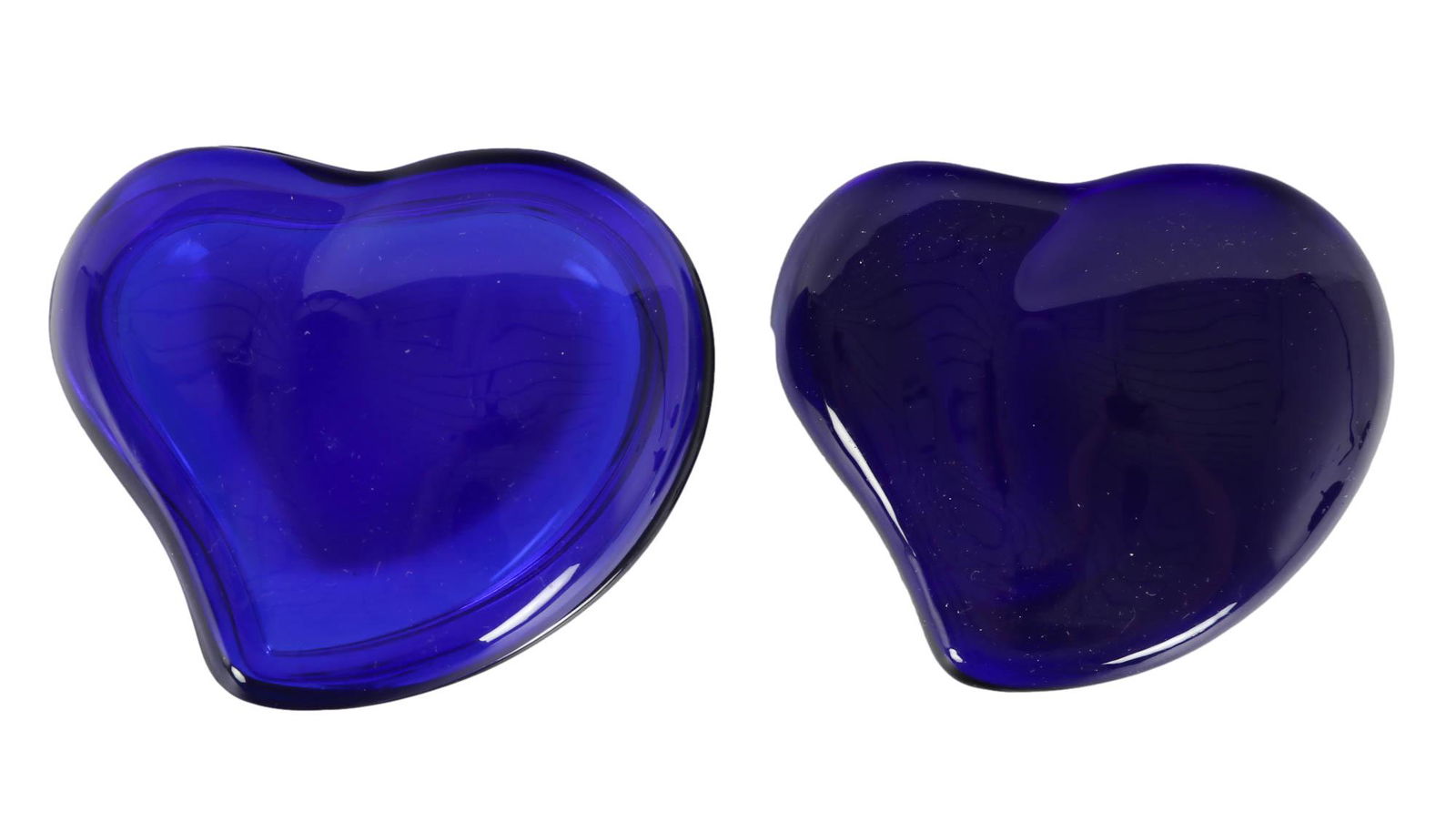 Tiffany Elsa Peretti Blue Heart Box Paperweights (1 of 5)