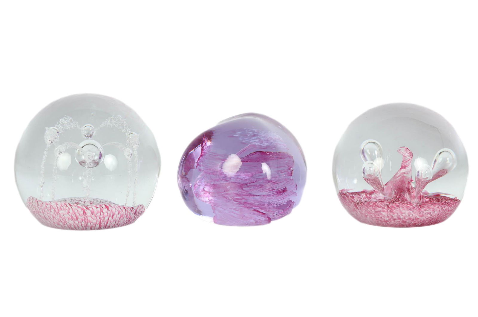 Caithness Scotland Art Glass Paperweight 3pc LOT (1 of 5)