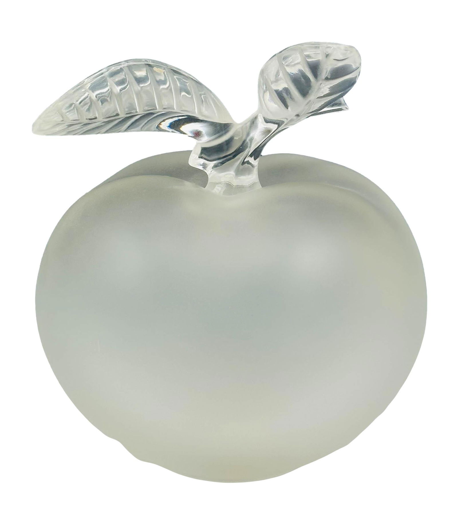 Lalique Crystal Grand Pomme Apple Perfume Bottle (1 of 4)