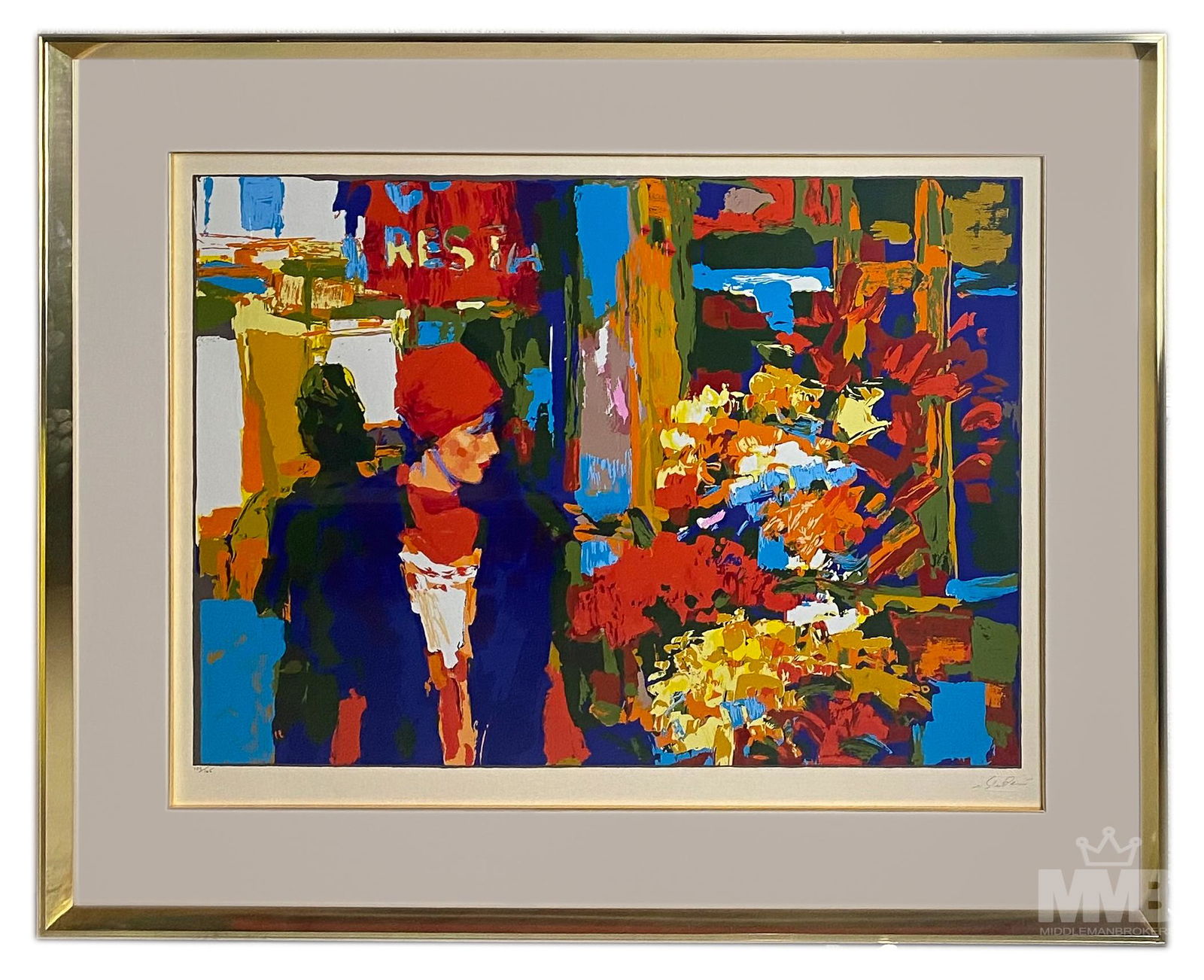 Nicola Simbari (Italian, b.1927) Serigraph SIGNED (1 of 6)