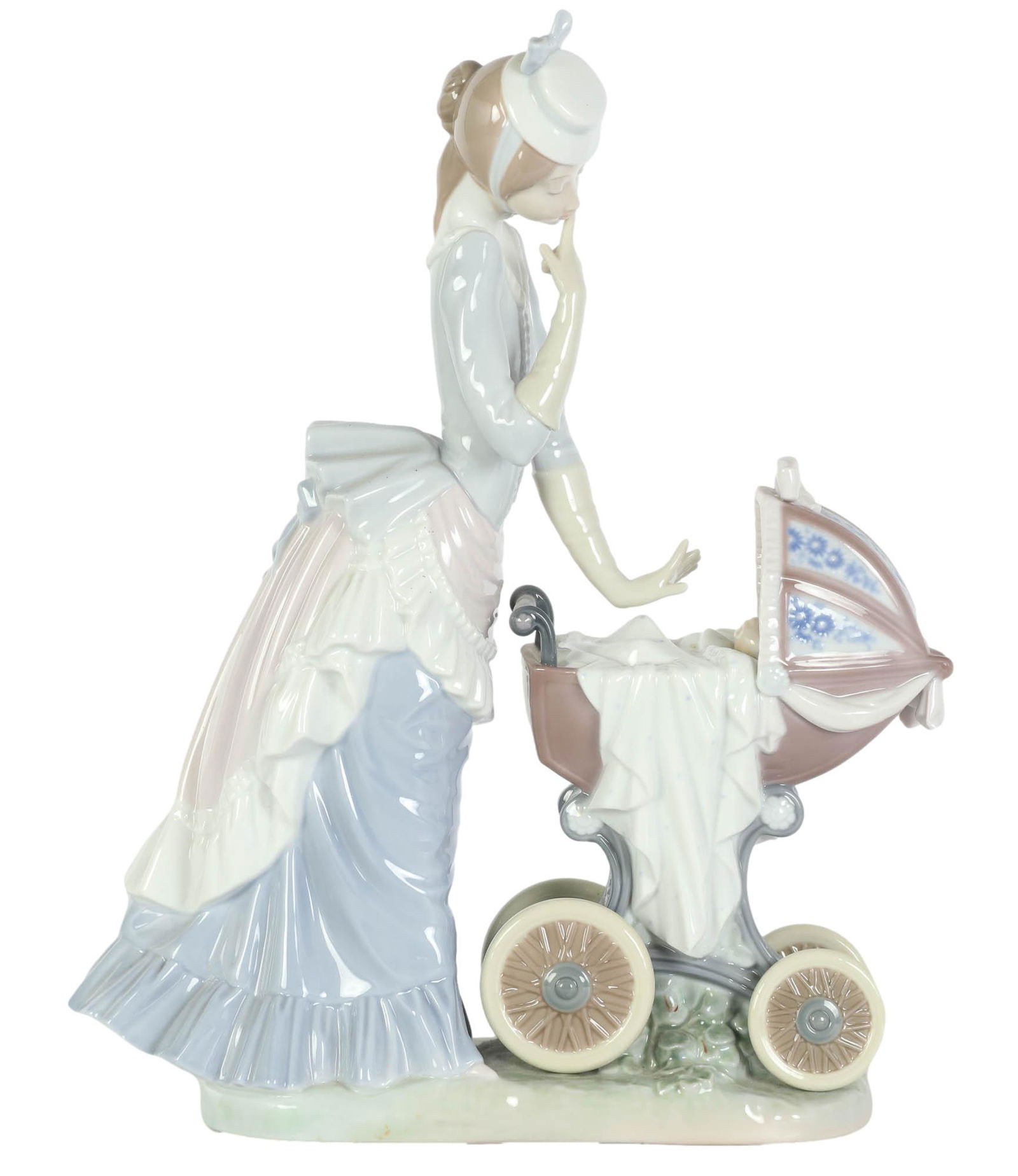 Lladro Baby's Outing # 4938 Porcelain Figurine (1 of 6)