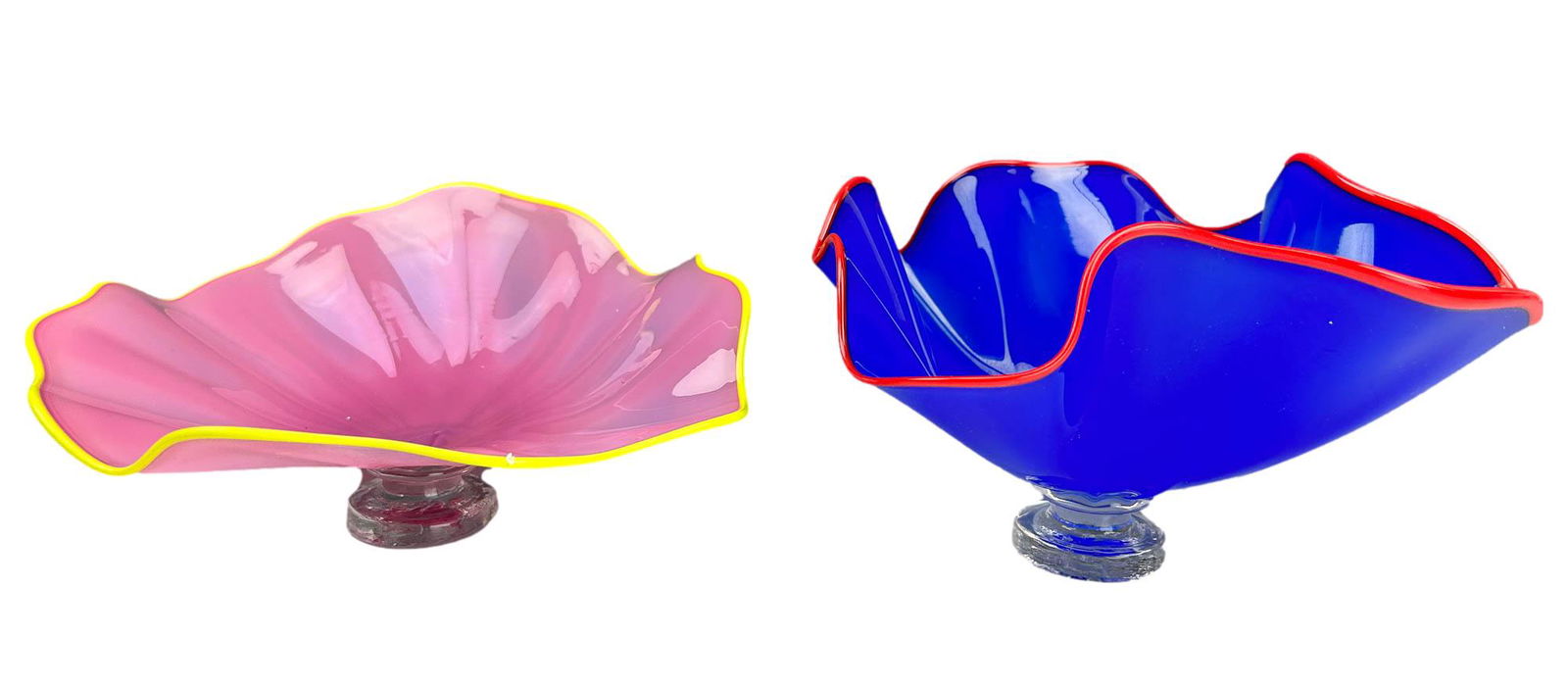 Organic Seaform Chihuly Style Art Glass Sculptures (1 of 7)