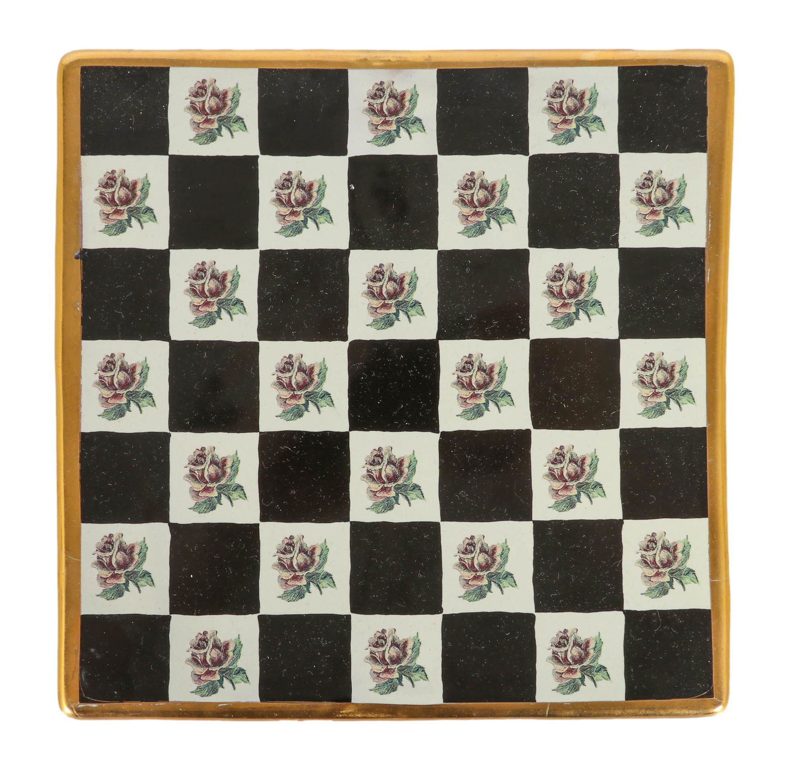 Mackenzie Childs Torquay Kelp Urchin Trivet Plate (1 of 4)