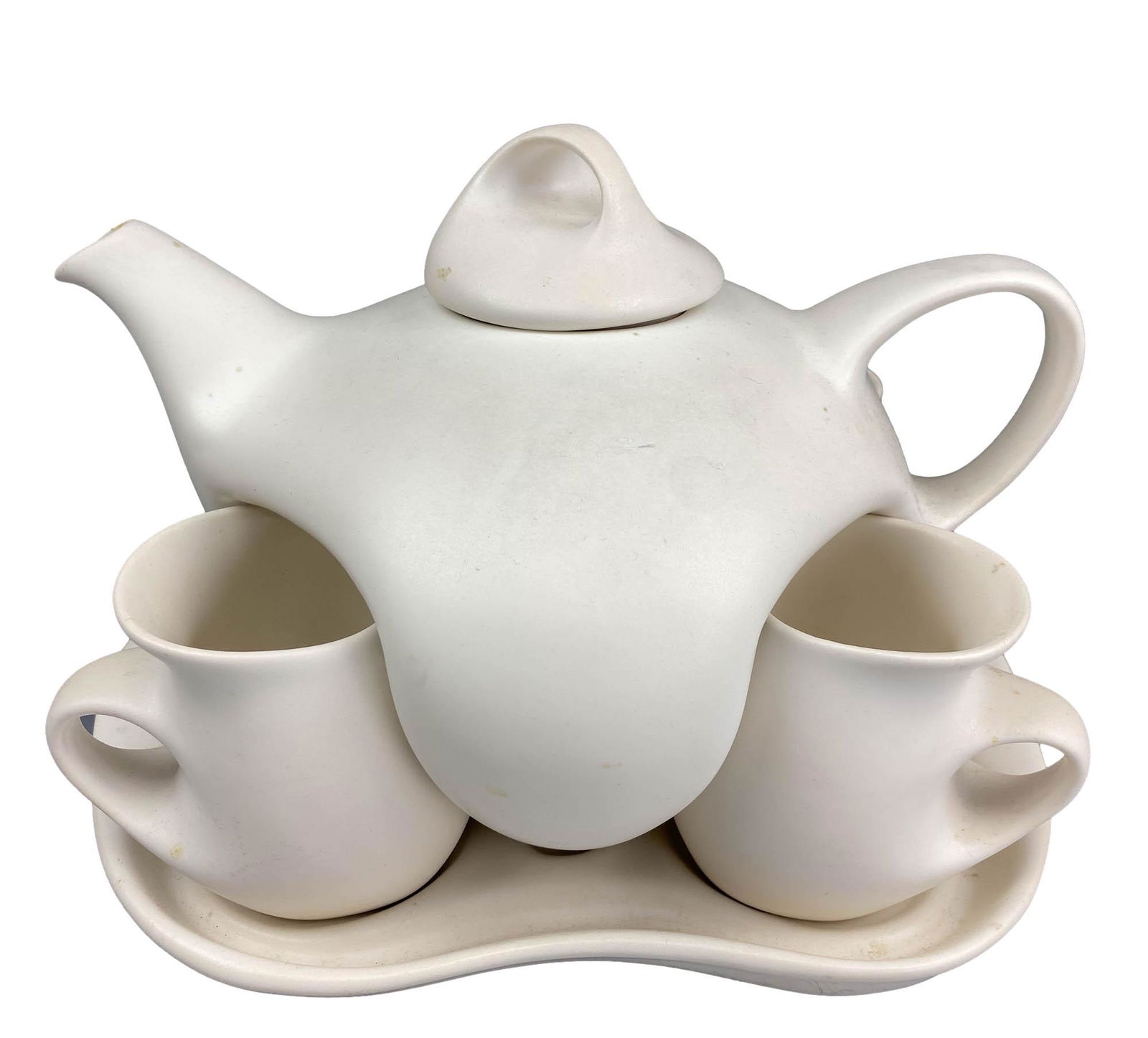 Peter Saenger Ceramic Nesting Teapot 4 Cup Set (1 of 5)