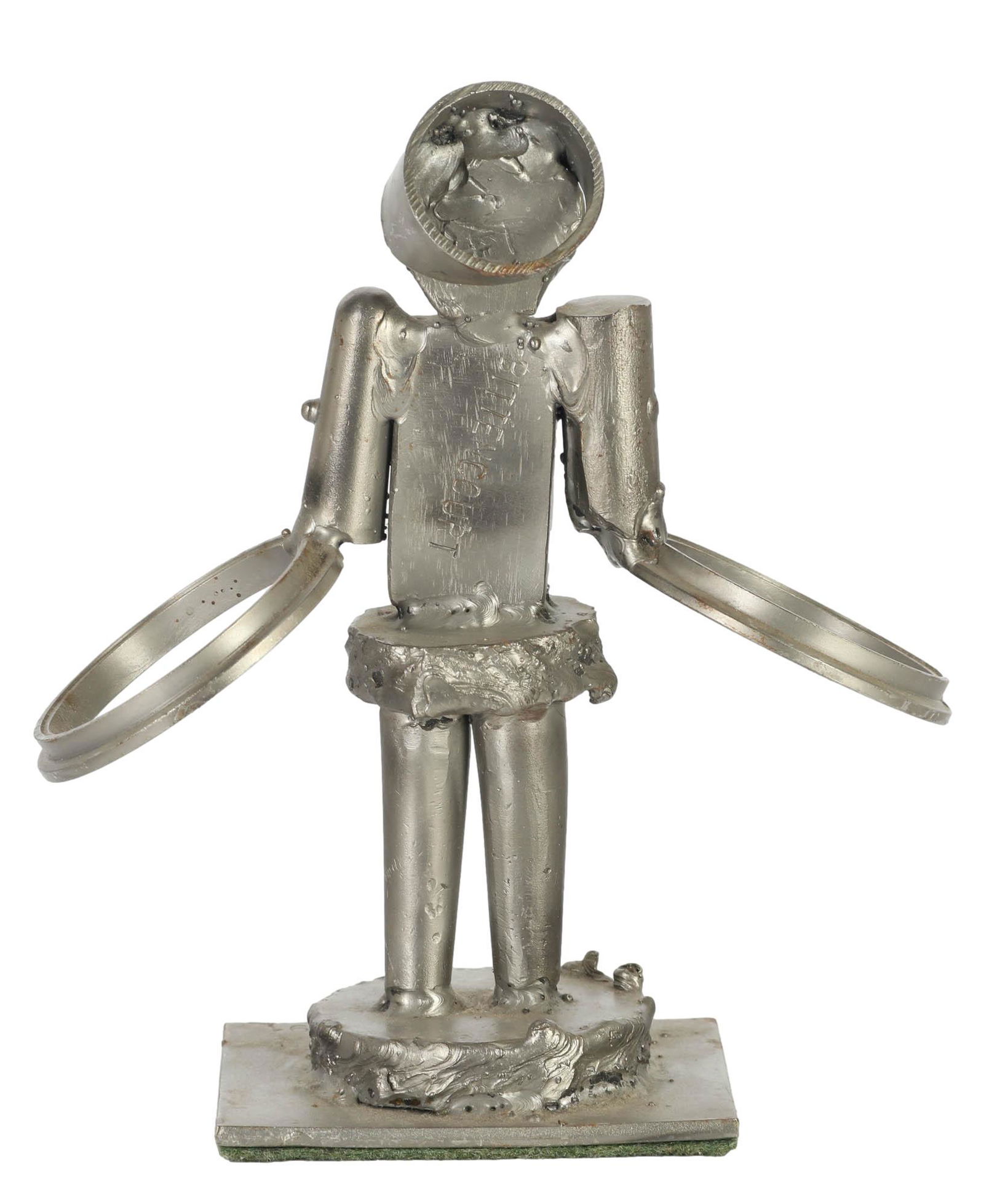 Lucio Bittencourt b.1953 Figural Steel Sculpture (1 of 4)